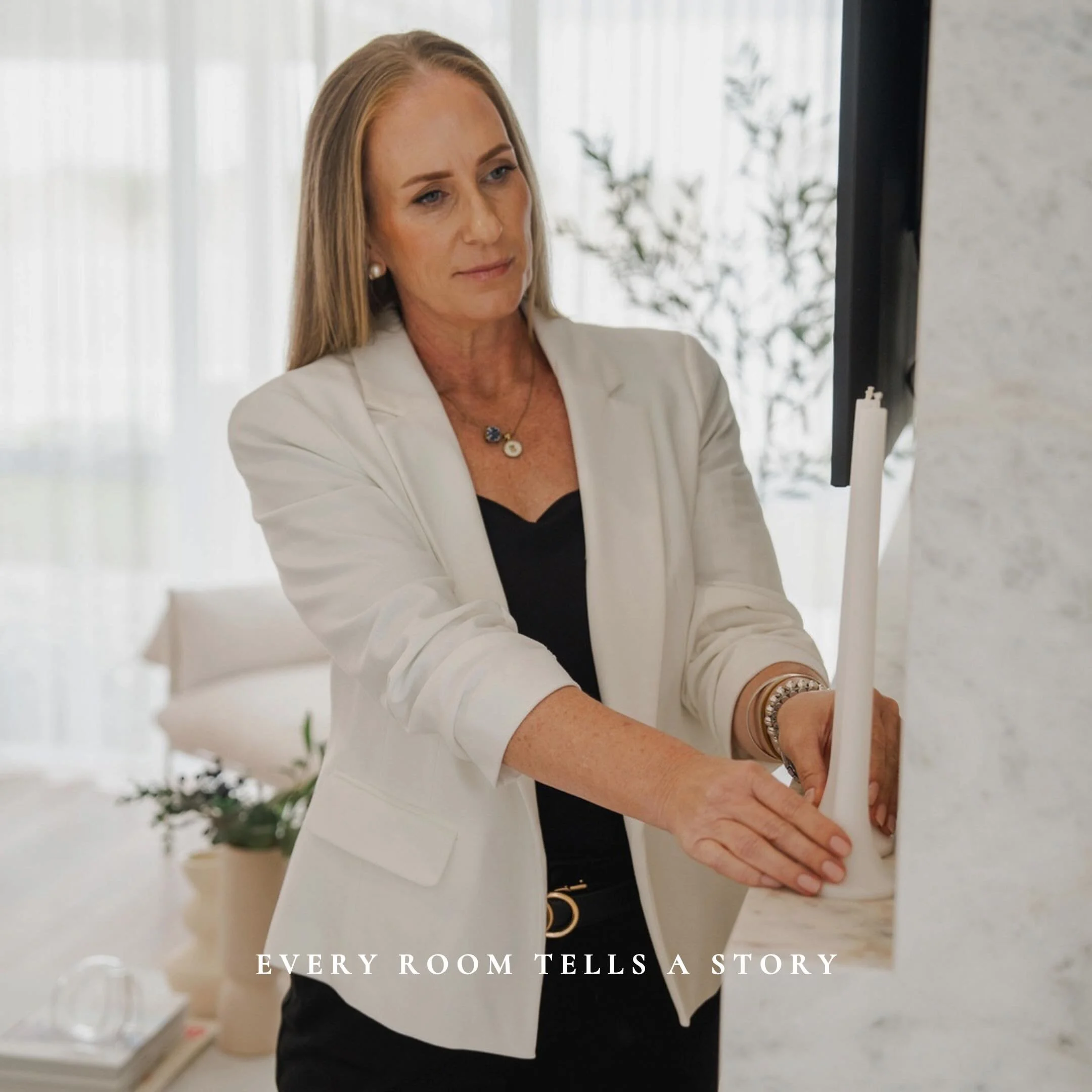 The lighting, the handles, the fabric, the finish. Most people won&rsquo;t notice &mdash; but they&rsquo;ll feel it. That&rsquo;s the point. 🕯️

#PerthInteriorDesigner #PerthHome #TimelessInteriors #LuxuryInteriorStyling #HomeDesignAustralia