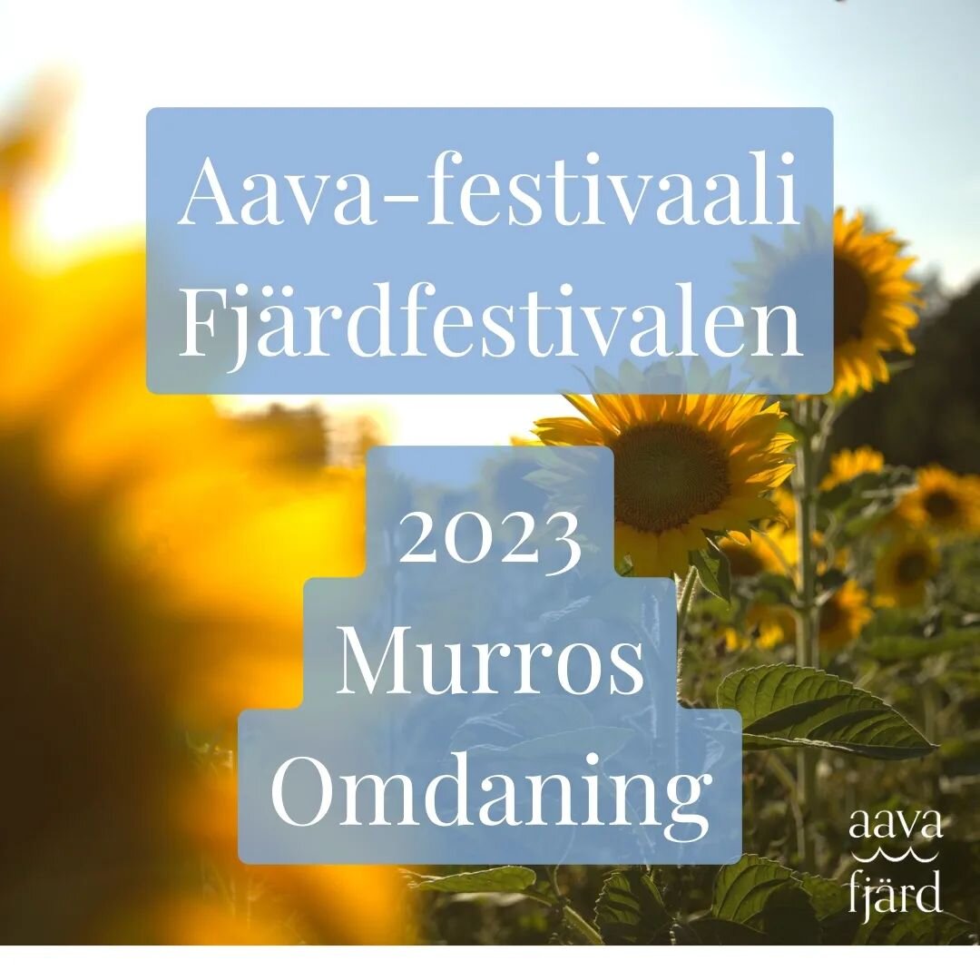 PROGRAM - OHJELMA 2023

Programmet f&ouml;r Fj&auml;rdfestivalen &aring;r 2023 har publicerats! Du kan bekanta dig med programmet p&aring; aavafjard.com/program. S&auml;kra din biljett till sommarens mysigaste festival p&aring; lippu.fi 🌼

Aava-fest