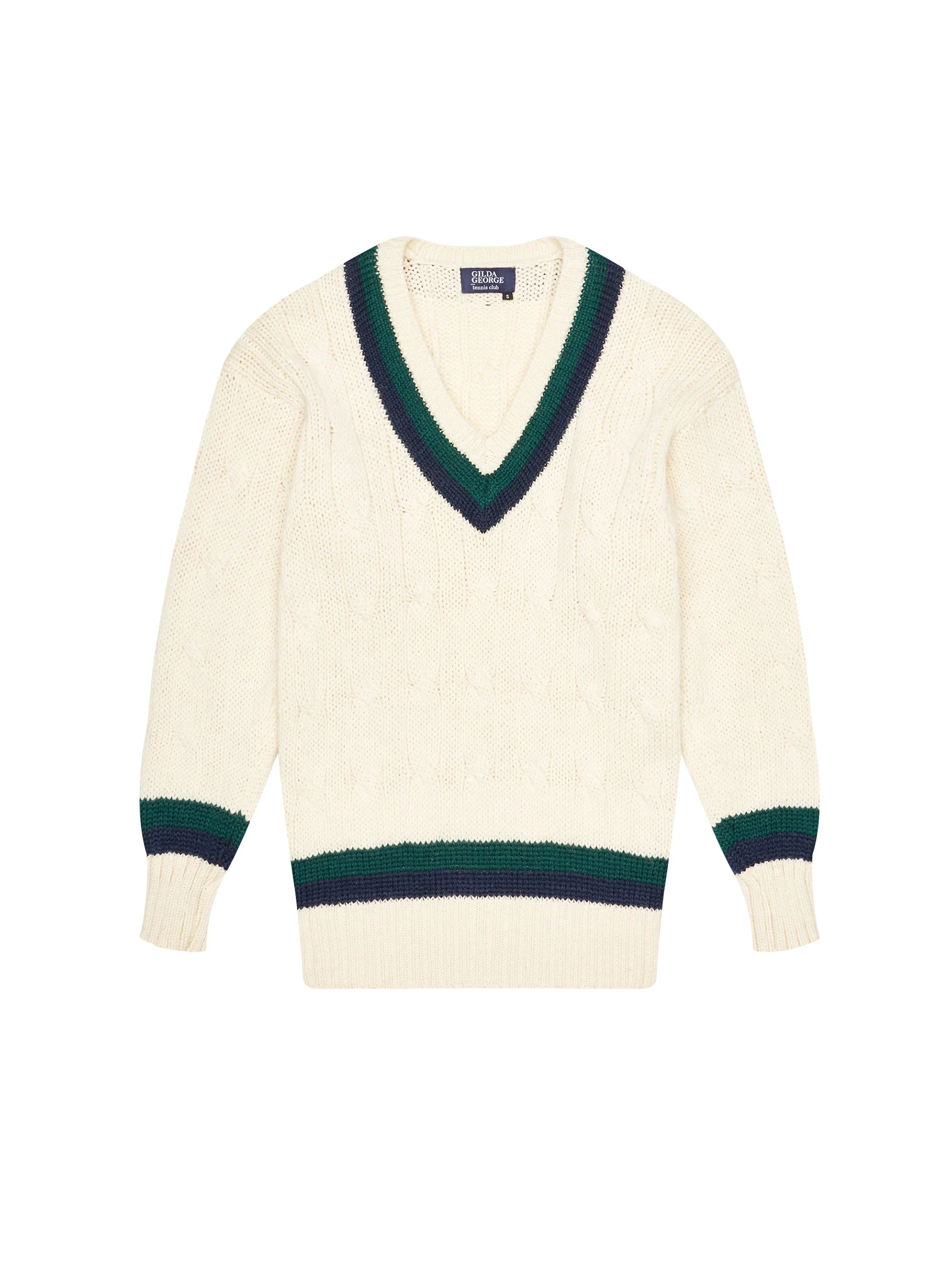 Varsity Tennis Sweater