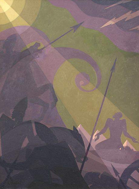 Let My People Go. Aaron Douglas, 1939.