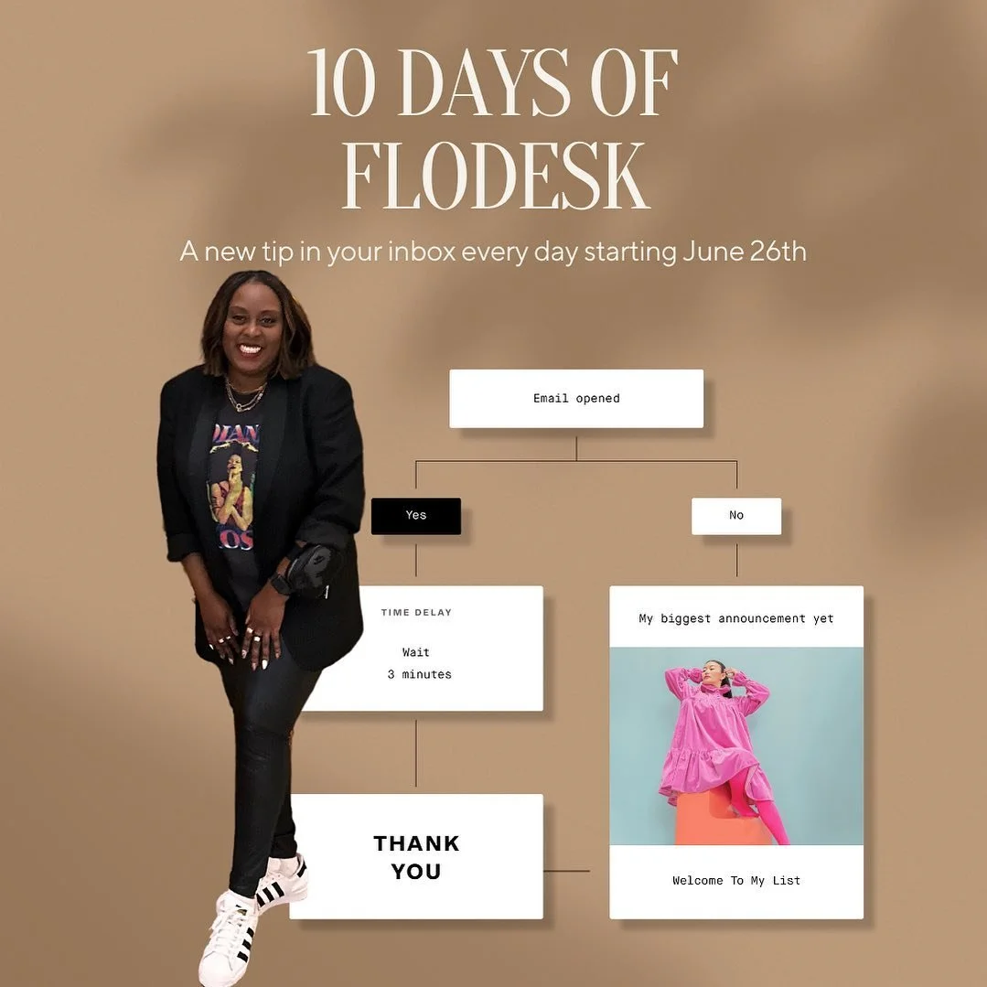 I&rsquo;m so excited 🎉 for this!!! 

Starting Monday June 26th we&rsquo;re going to do 10 DAYS OF FLODESK! 

We&rsquo;ll share tips on how to use some of the BEST features in @flodesk 

All you have to do is tap the link in my bio and sign up and yo