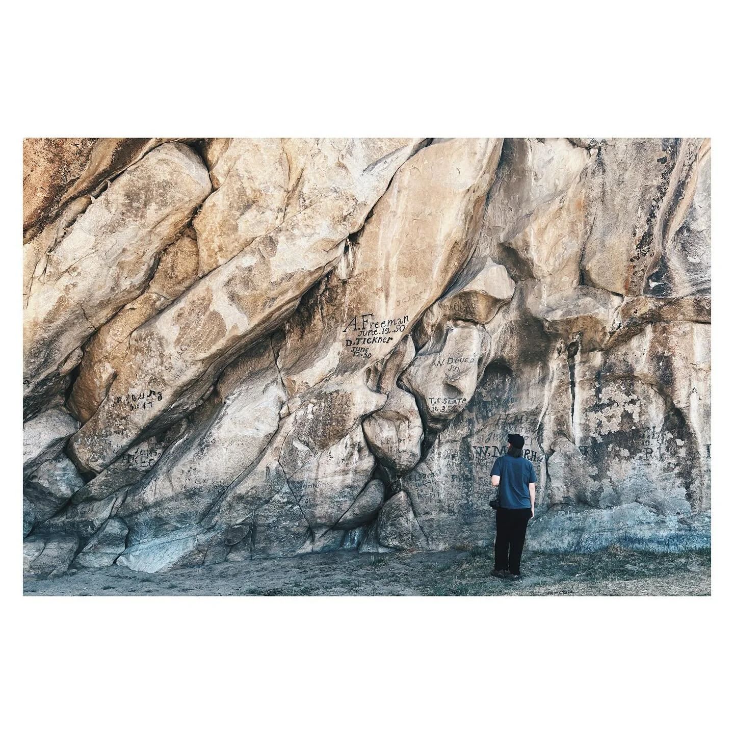 City of Rocks National Reserve . The Silent City, on first gaze, is little more than mounds of cold grey granite plopped on rolling soft green hills of sagebrush. 

But this 28 million to 2.5 billion year old formation, like so many of our national p