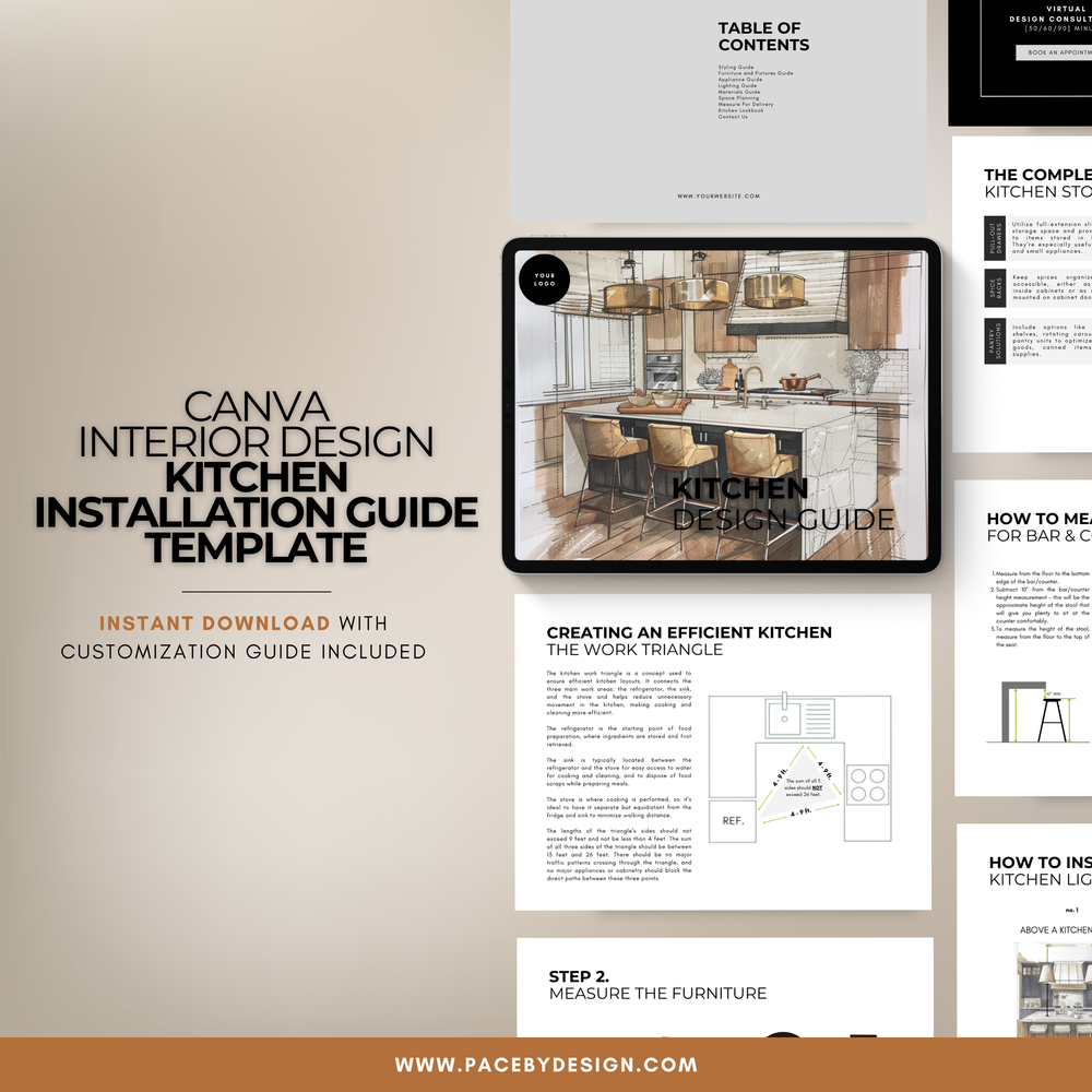 Canva Interior Design Kitchen Installation Guide