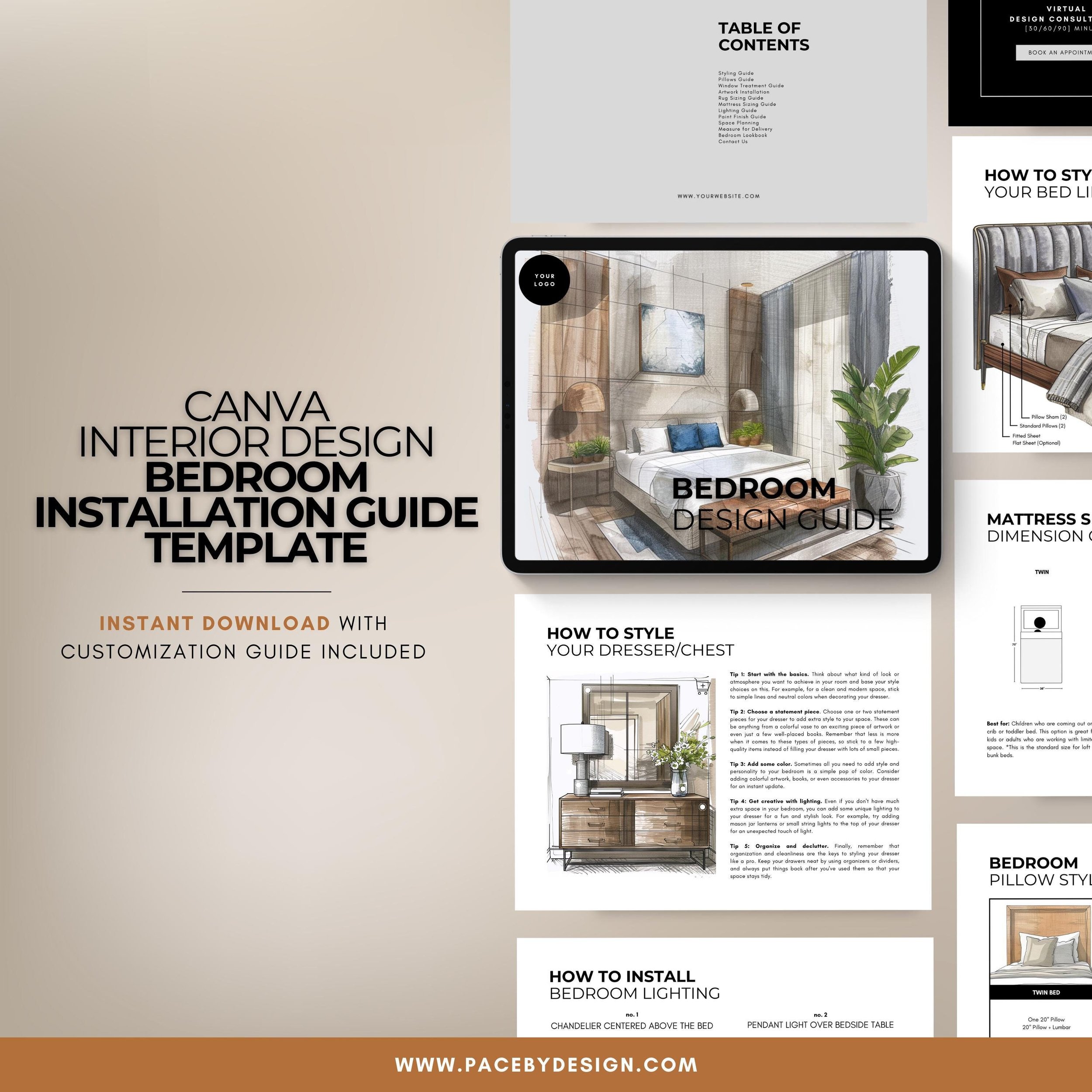 Canva Interior Design Bedroom Installation Guide