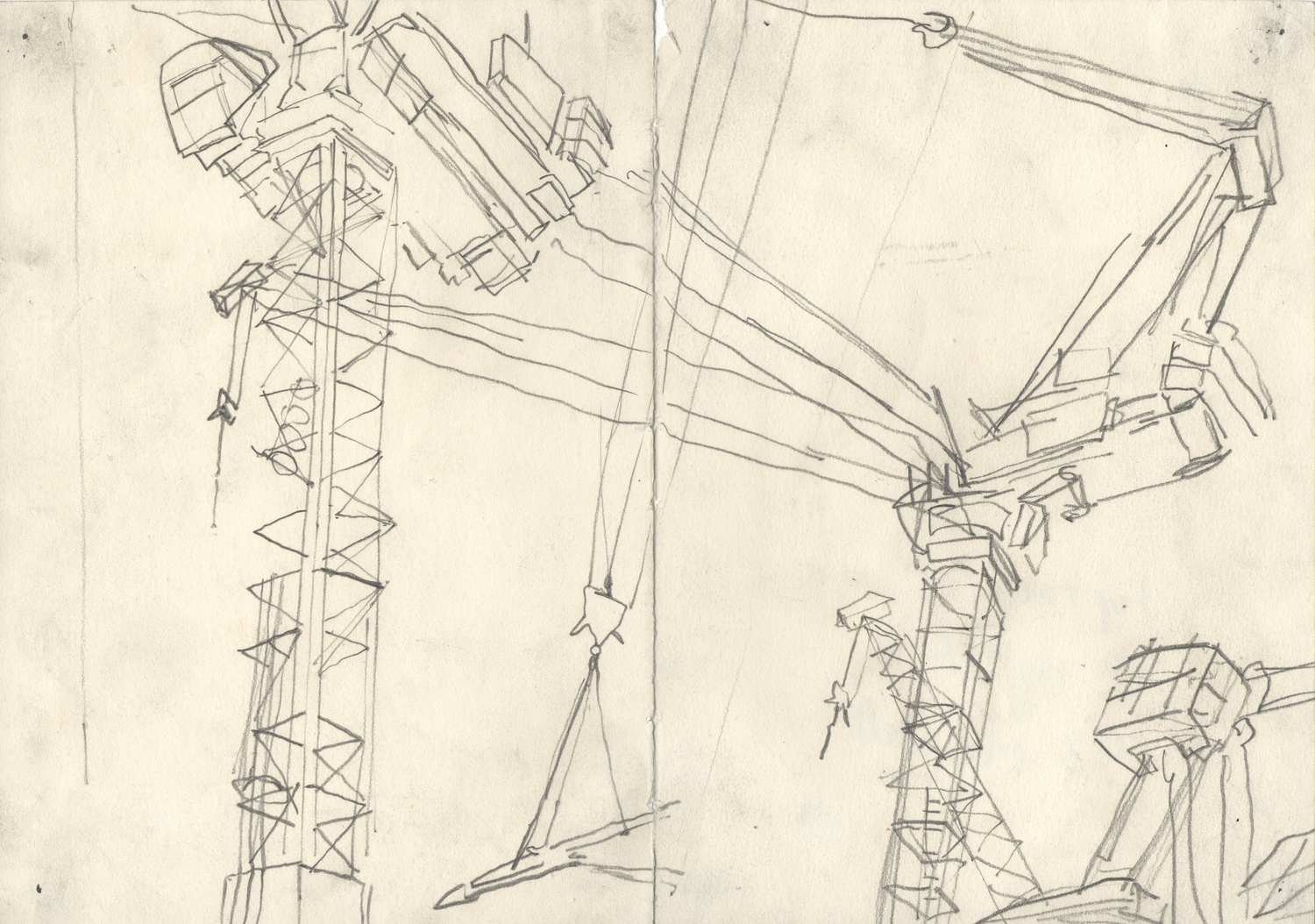 Graphite_drawing_by_Alexandra_Blum_cranes_seen_from_Peace_Mural_Dalston_London.jpg