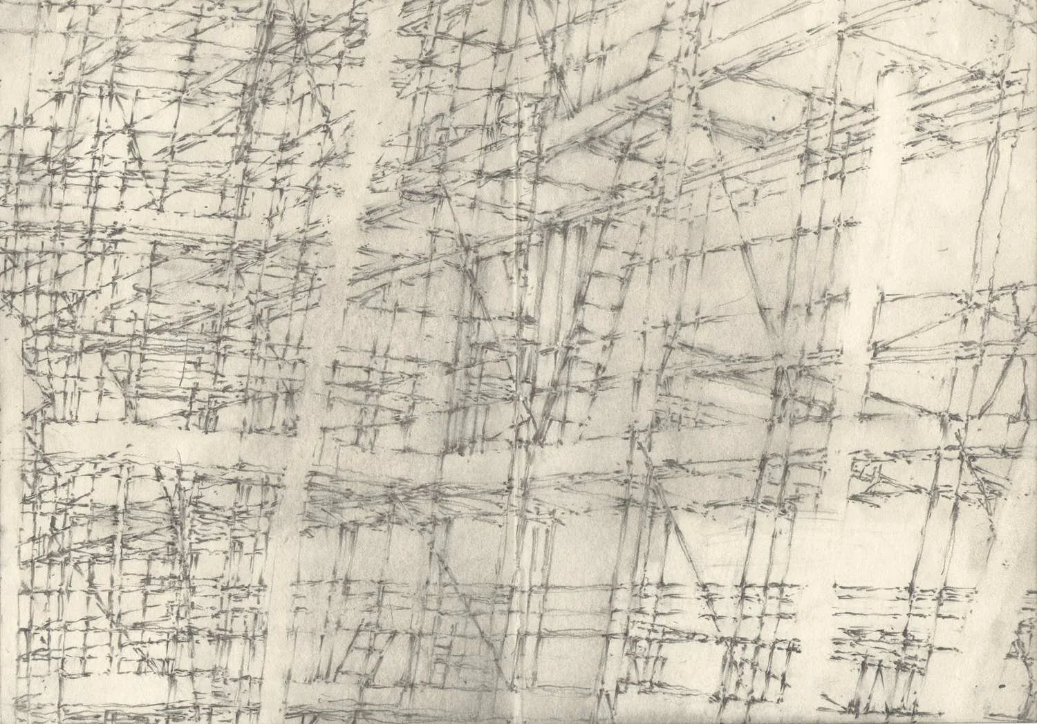 Graphite_drawing_by_Alexandra_Blum_Dalston_Square_Construction_Site_Scaffolding.jpg