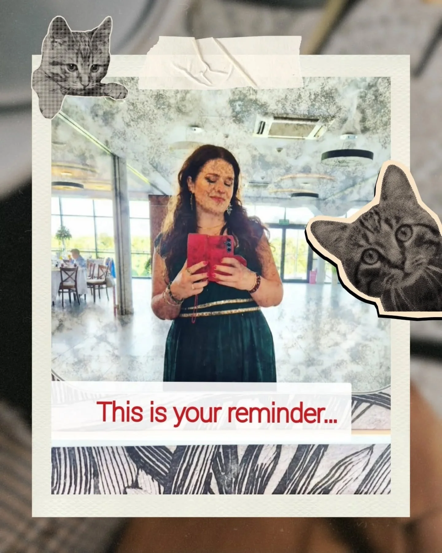 SO?? 👇Leave me 3 emoji describing👇 I will put mine 🤭

Hugs and have a fantastic day!🫠🫠🫠

#presence #growth #mindset #cutecats