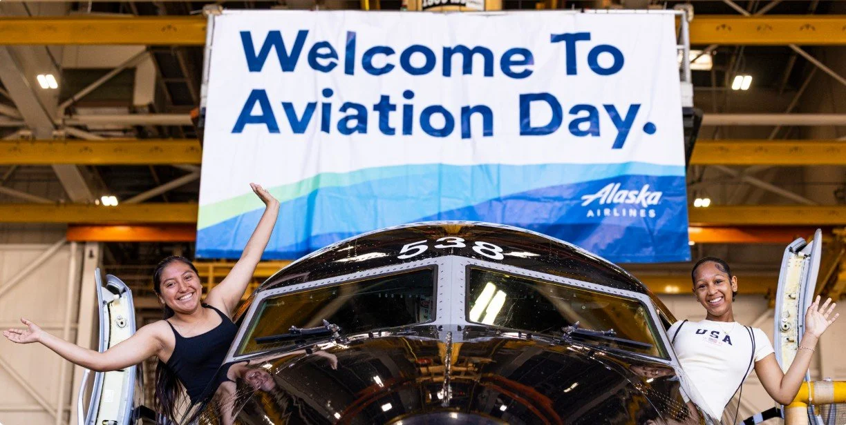 Alaska Airlines Youth in Aviation Day 