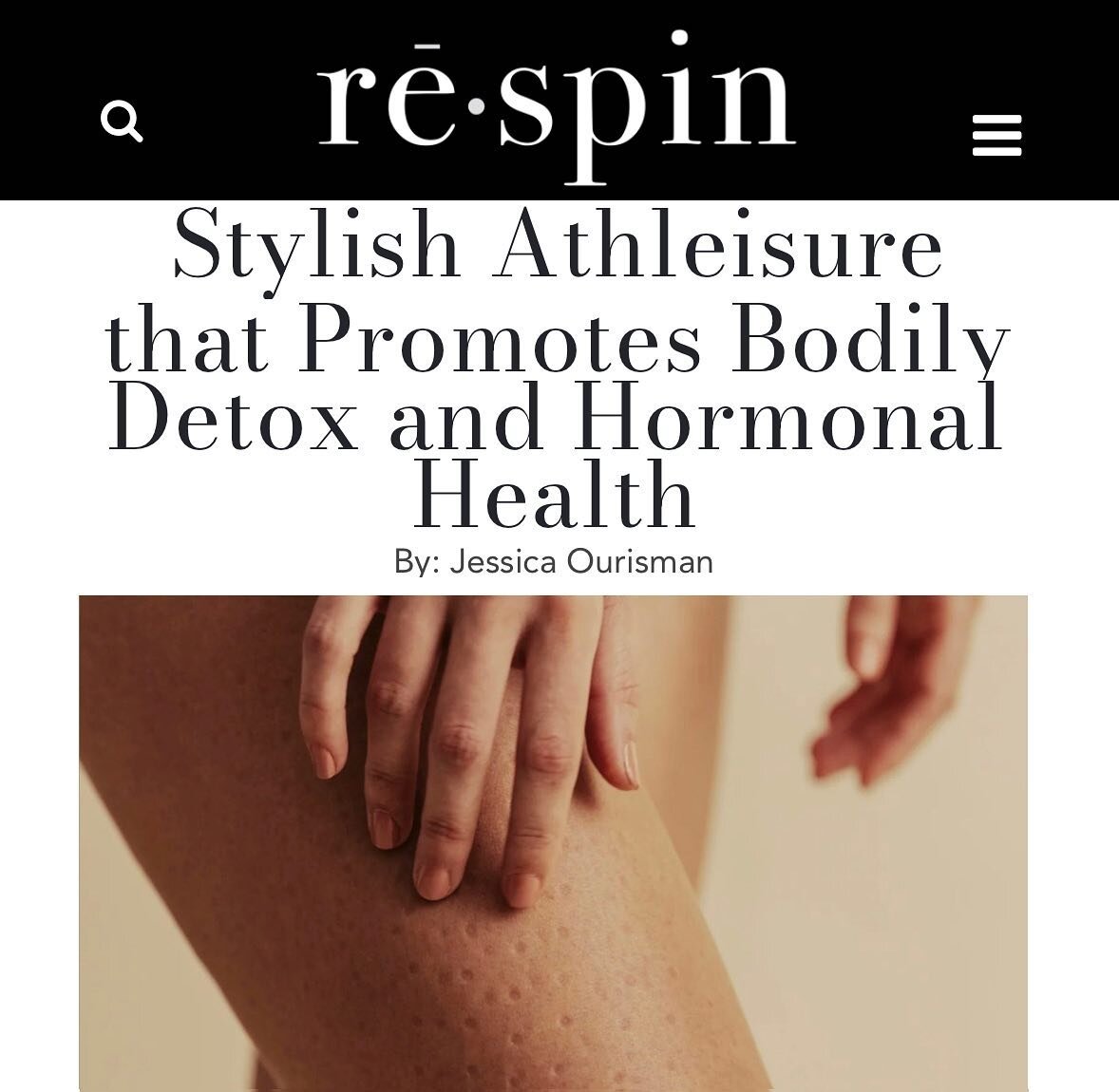 Je suis ravie d&rsquo;annoncer la collection capsule d&rsquo;automne d&rsquo;&Eacute;lastique! When I first learned of @elastiqueathletics &mdash; a Parisian woman-founded line of chic athleisure that uses compression technology and clinically-substa