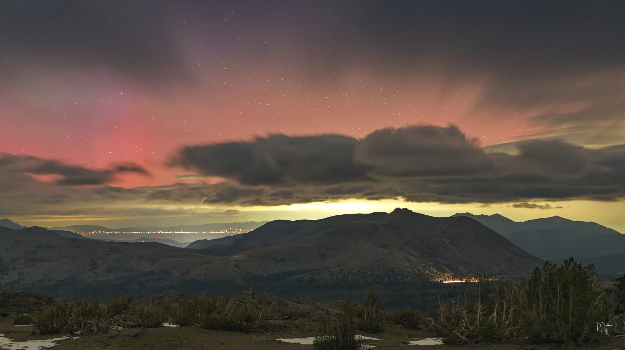 Aurora from Carson Pass