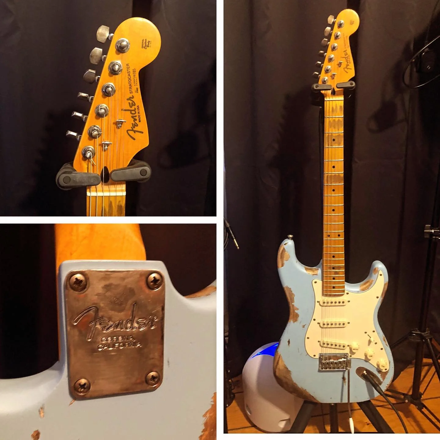 Finally is done! Our Stratocaster Tribute for the 70&rsquo;s anniversary of Fender is finished&hellip;If you know me well you know that I&rsquo;m fan of Leo Fender creations, as a bass player I love the G&amp;L, Music-man and of course the Fender Bas