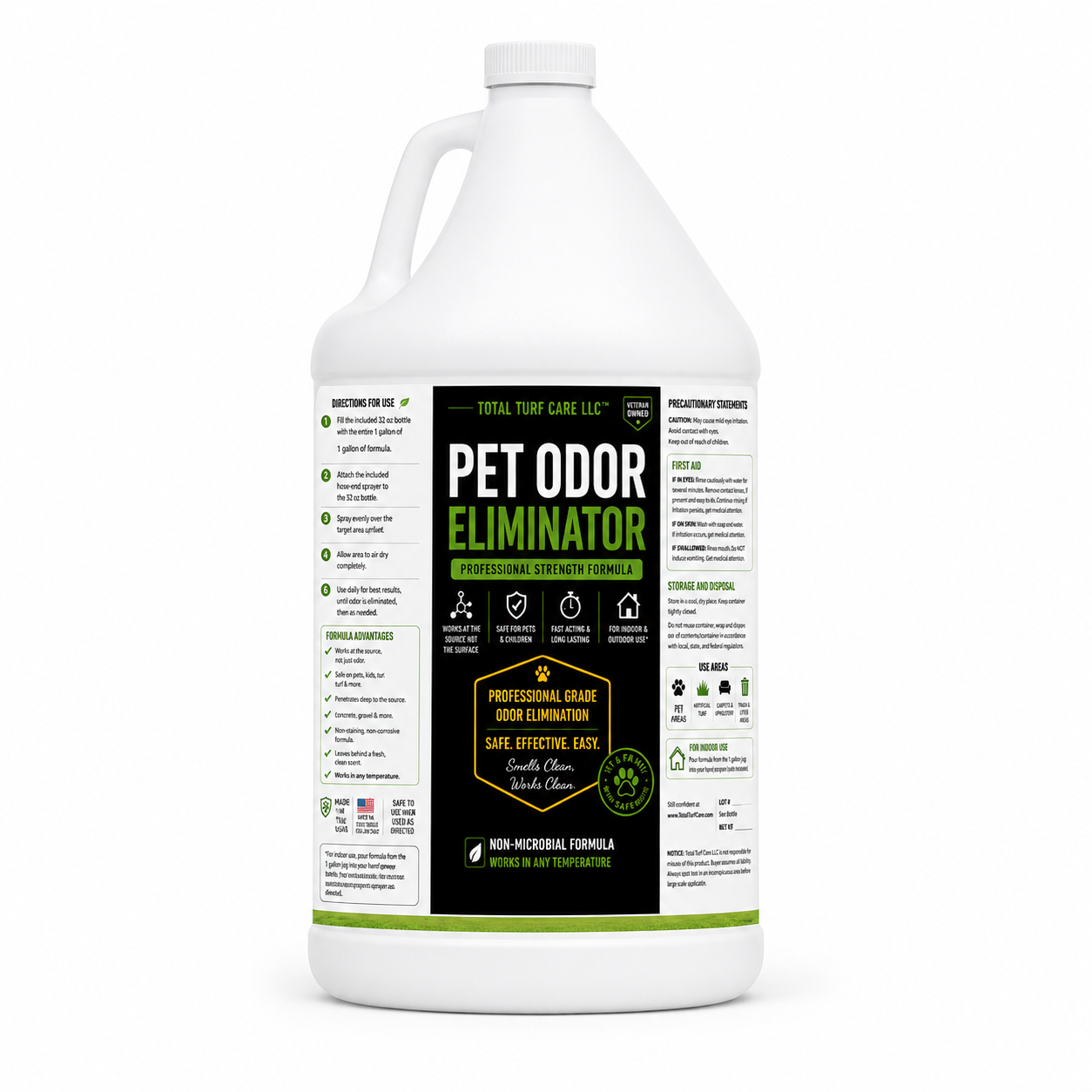 Total Turf Care™ Pro Formula | Temperature Stable | Fresh Scent | 1 Gallon