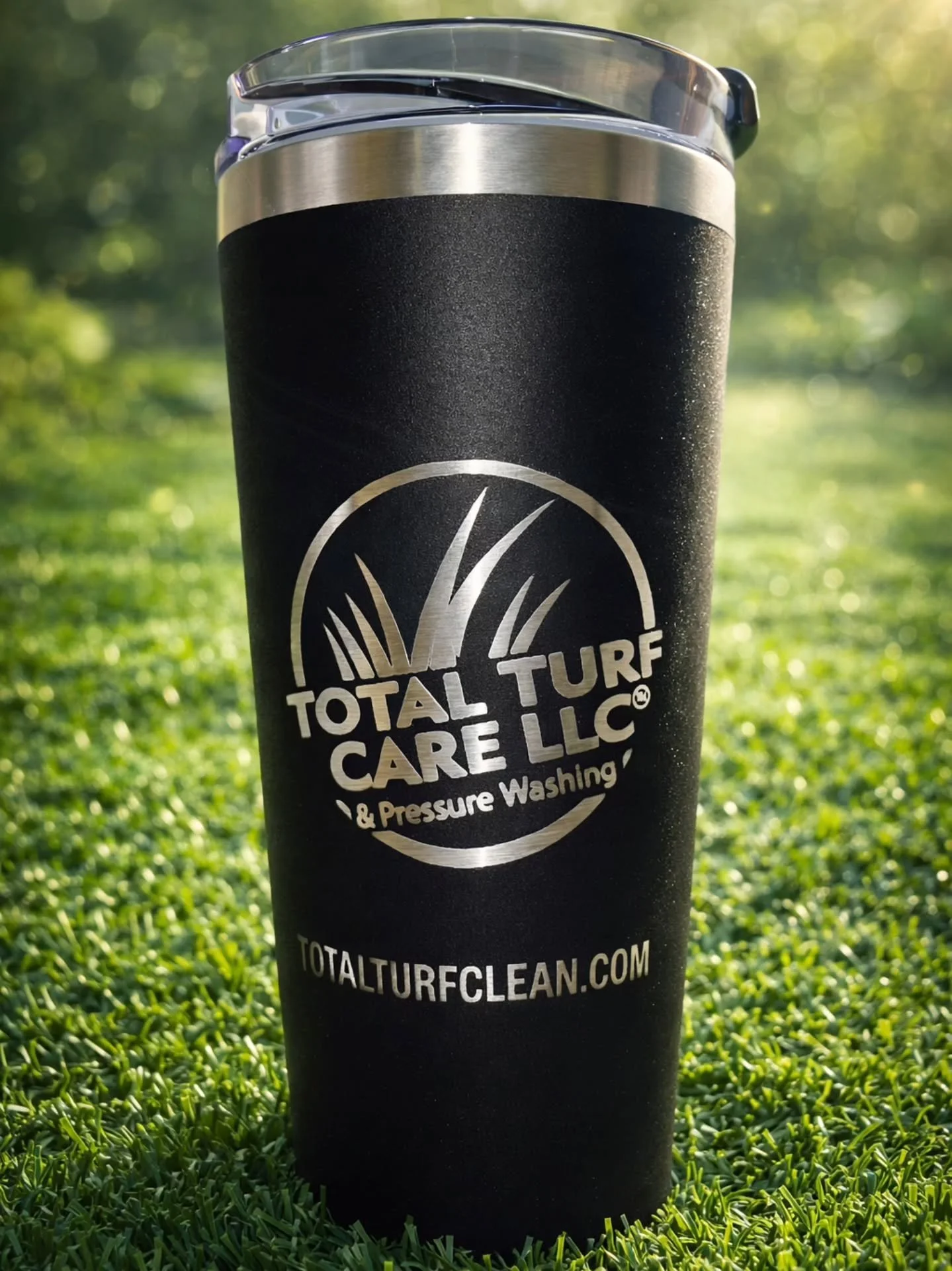 Every Total Turf Care customer now gets a FREE laser-engraved Total Turf Care tumbler with their artificial turf cleaning or pressure washing service.

It&rsquo;s our way of saying thank you for trusting us with your home.

✔ Professional artificial 
