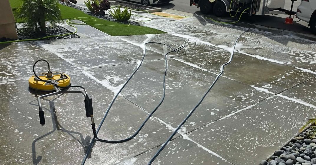 One day. Multiple properties. 📍

Today&rsquo;s route took us from Wildomar to Temecula completing a mix of:

✅ Artificial Turf Cleaning
✅ Full Yard Sanitization
✅ Pet Odor Removal
✅ Driveway Pressure Washing
✅ Walkway &amp; Concrete Cleaning

From r