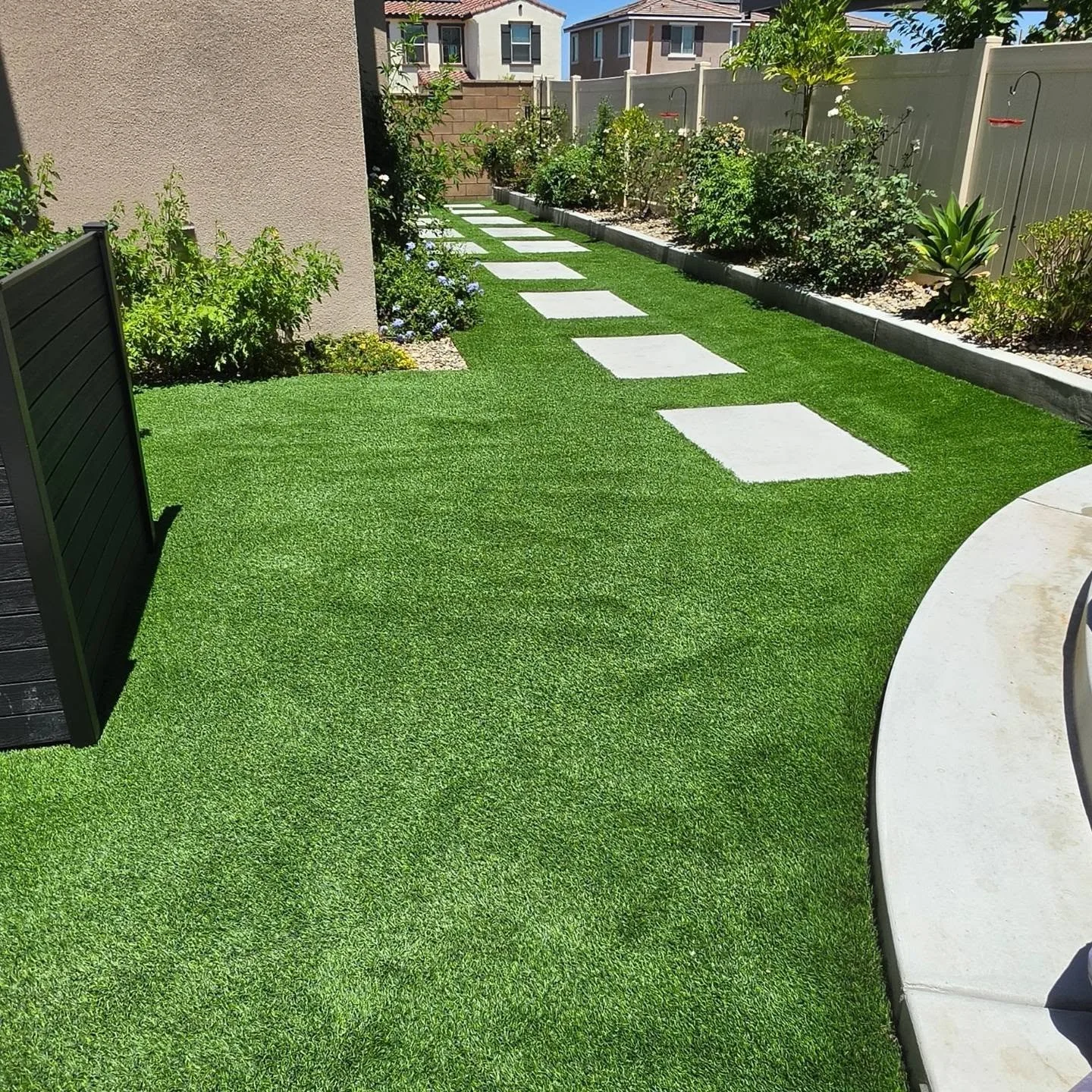 This is why artificial turf needs to be professionally cleaned.

This Riverside County home had a serious amount of dog hair, dirt, and buildup trapped down in the turf. The picture shows just how much came out during the cleaning.

We completed a fu