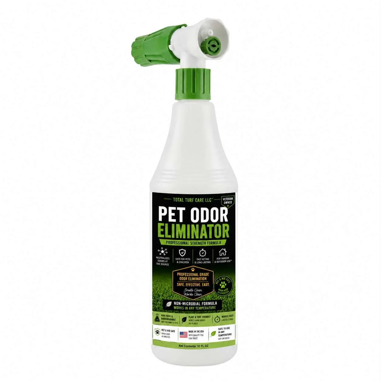 Total Turf Care™ | Replacement Applicator Kit | Empty 32 oz Bottle & Hose-End Sprayer