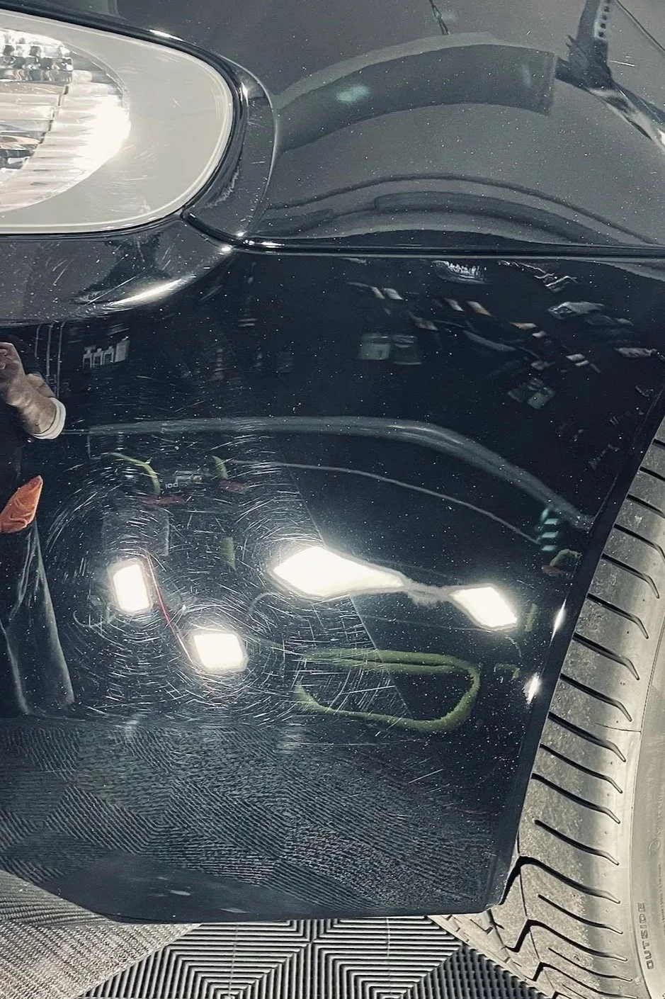 mehrstufige Lackkkorrektur