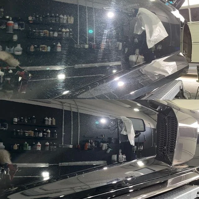 mehrstufige Lackkorrektur