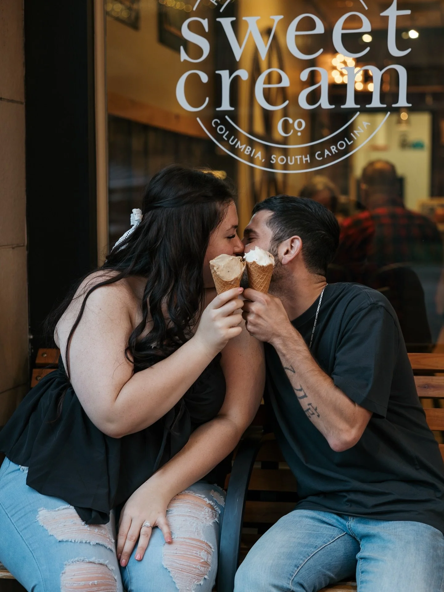 a love sooooo sweet it calls for two scoops!!!! 

The countdown is on! Can&rsquo;t wait to photograph The Berg wedding next week 🍦