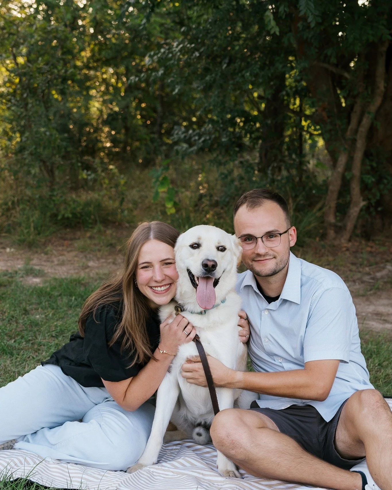 got some sweet friends &amp; the goodest boy in front of the camera last time I was in TX 🥰