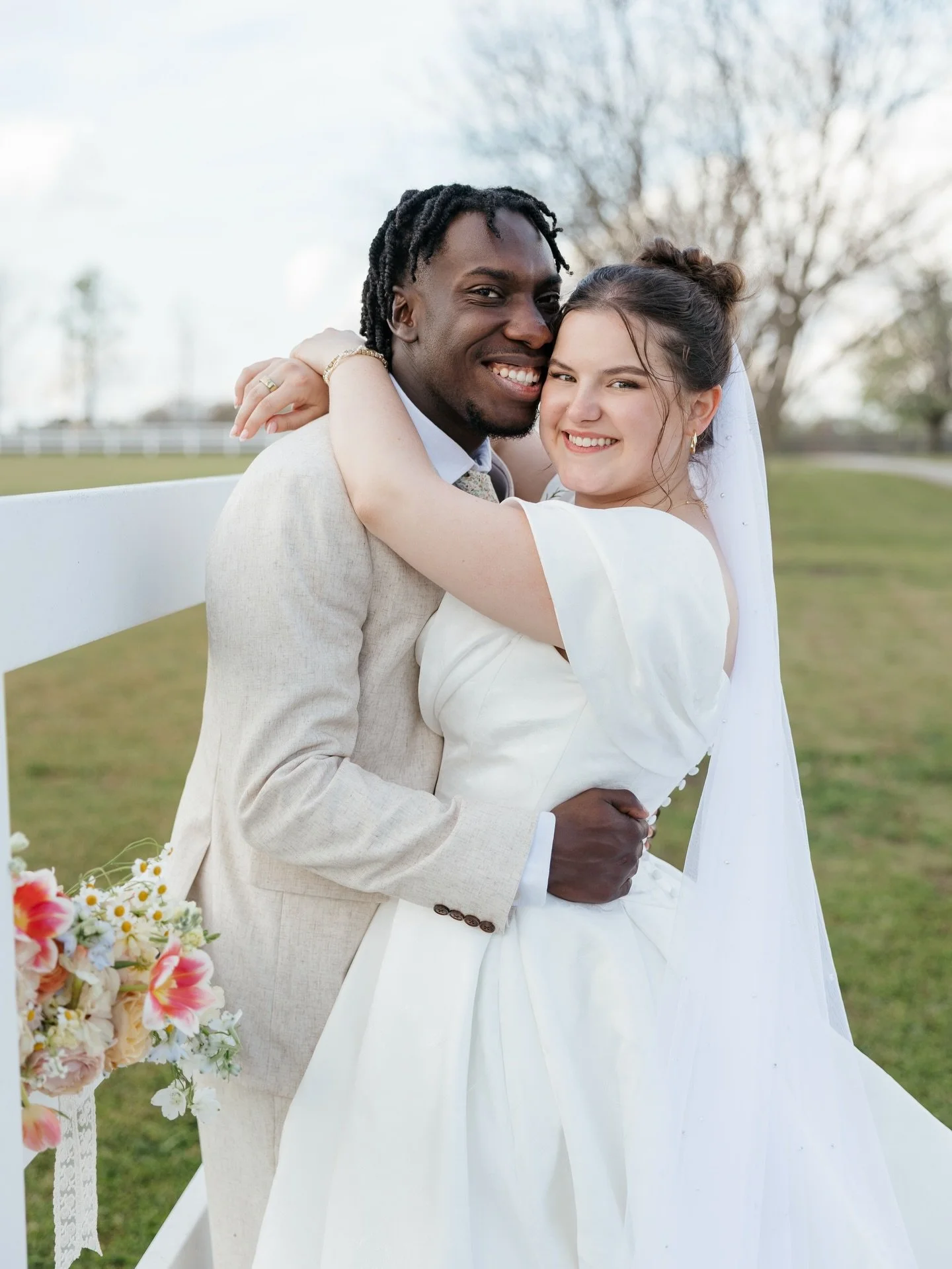 I could gush about Meagan &amp; Dexter&rsquo;s wedding day forever. 

The spring colors, the sweet touches, and the worship that filled the day draped the whole thing in such a beautiful light. From the very moment I got to the venue, the whole day w