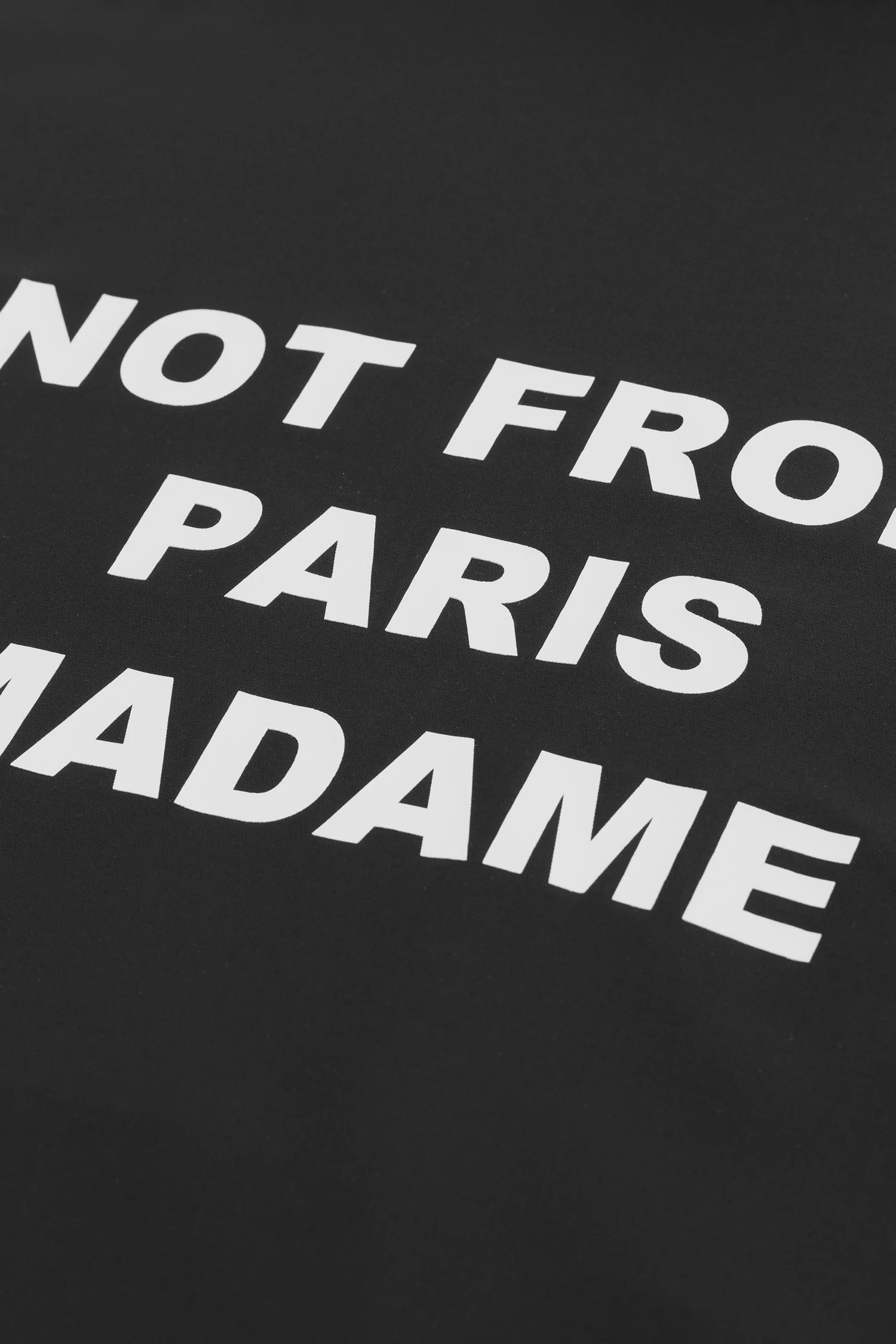 DRAFT. Concept Store Zurich — Drôle de Monsieur Le TShirt Slogan