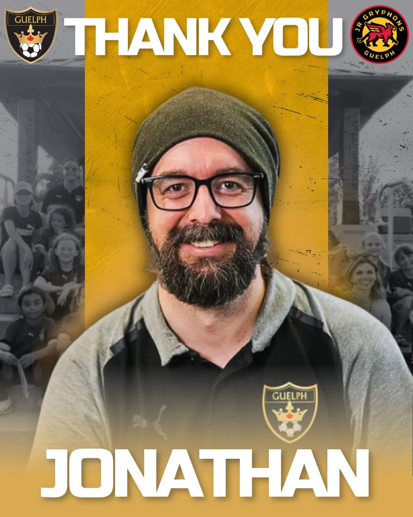 Guelph Soccer extends our sincere thanks to Jonathan Smit for his exceptional contributions as Grassroots Manager. His dedication and commitment has helped shaped our programs to what they are today. Jonathan will continue to be a valued member of ou