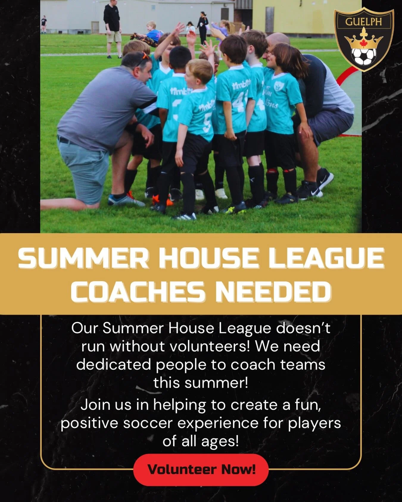 📣Calling All Volunteers!

Our summer house league season is underway and we are looking for over 300 volunteers to help support our teams this summer! Our program relies on the incredible support of volunteers and we are so grateful for those who st