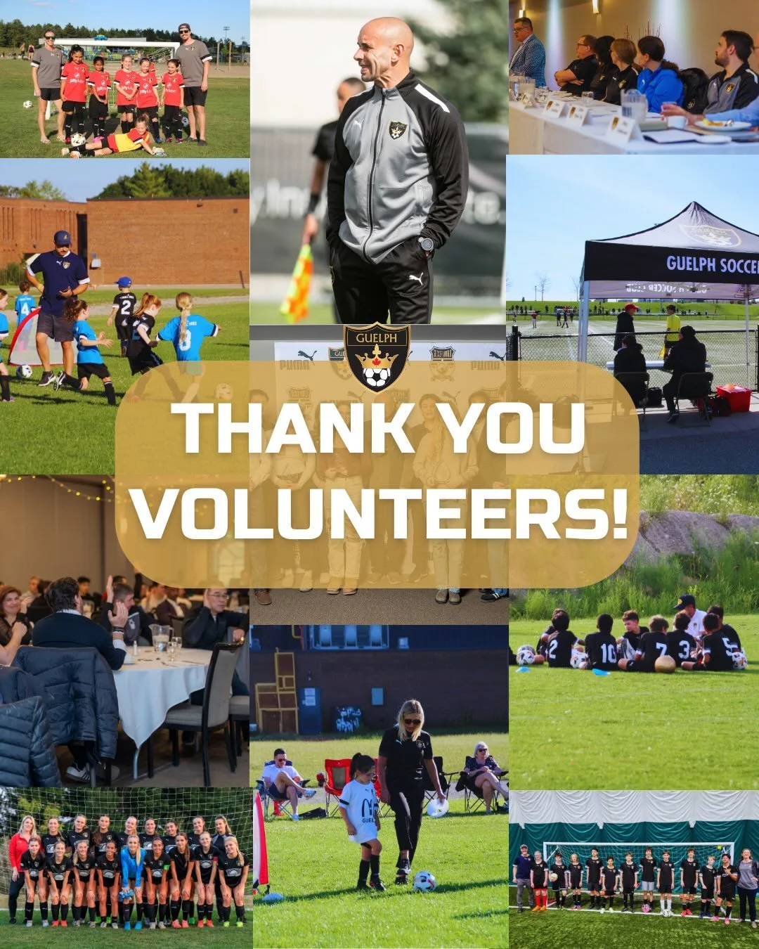 As we wrap up National Volunteer Week, we want to recognize and thank every volunteer who helps support Guelph Soccer throughout the year! ⚽️⭐️

Across all programs and in so many different roles, our volunteers are the heart of this club. Your impac