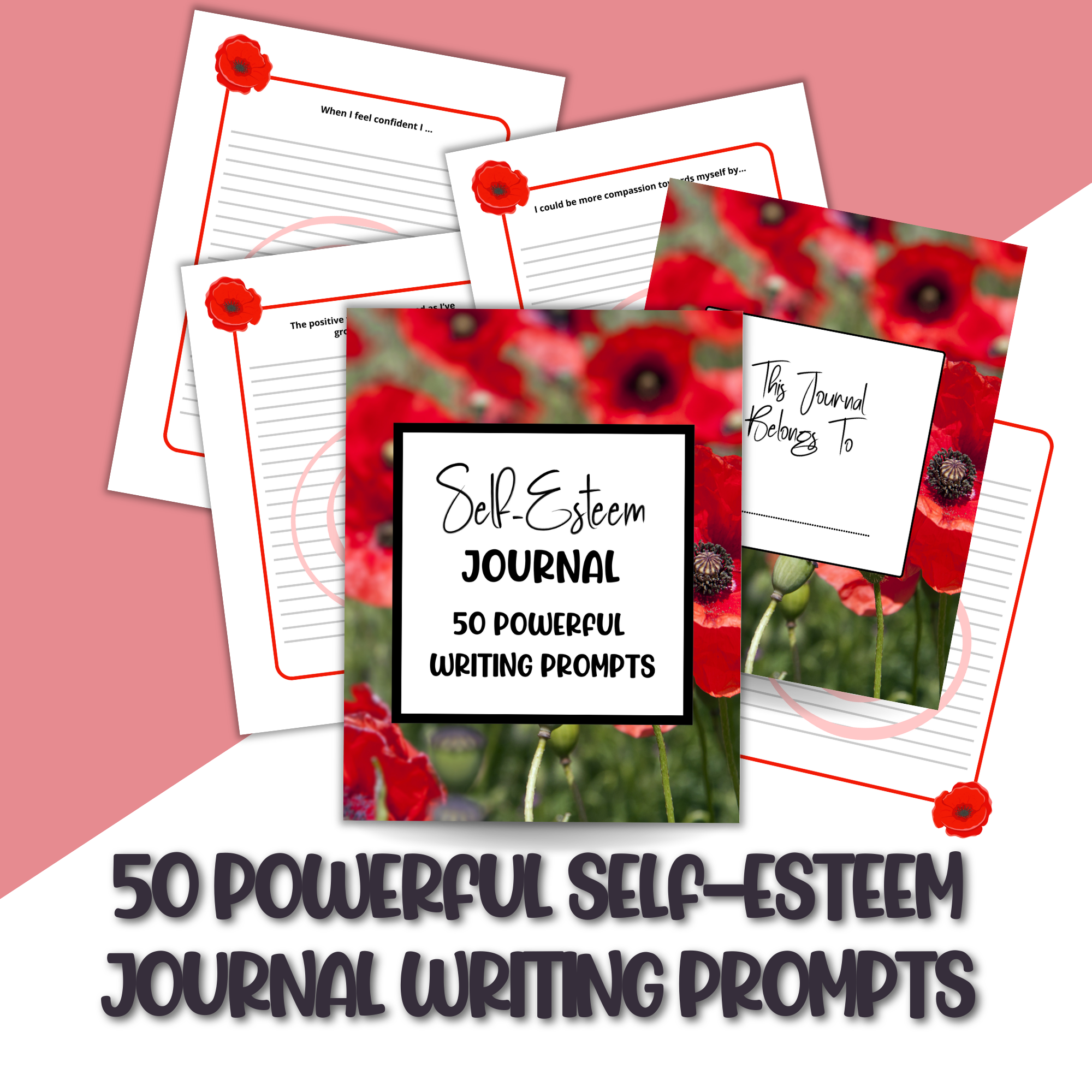 Printable Self-esteem Writing Prompts