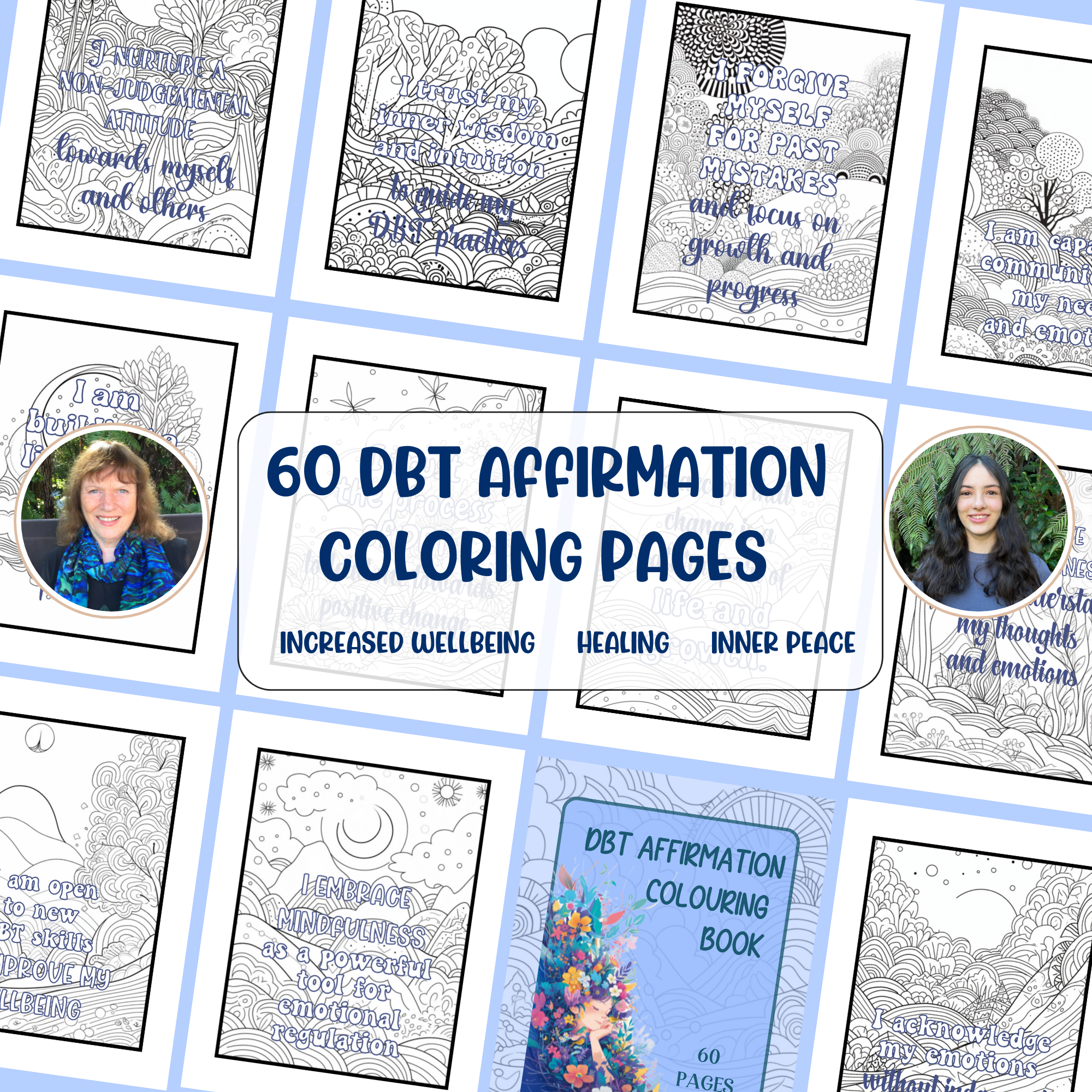 DBT Affirmation Coloring book