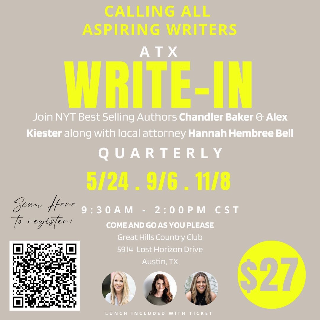 Next week is our third quarterly write in, so if you&rsquo;ve been on the fence about joining or just keep forgetting to put it in your calendar, let me tell you what it&rsquo;s like? And then maybe you&rsquo;ll feel like ok that sounds non-scary and