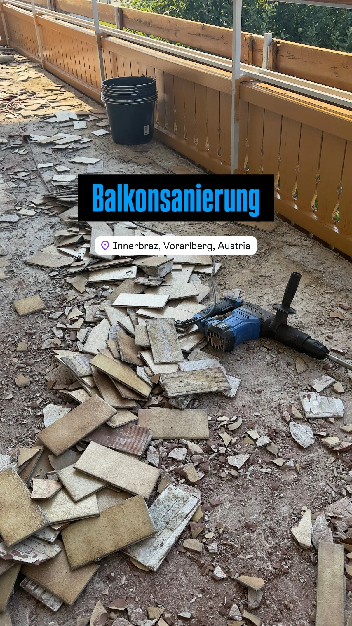 Balkonsanierung