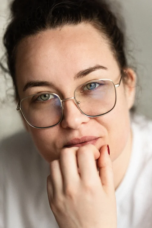 Portrait of Aurore Le Ludec, contemporary artist and cofounder
