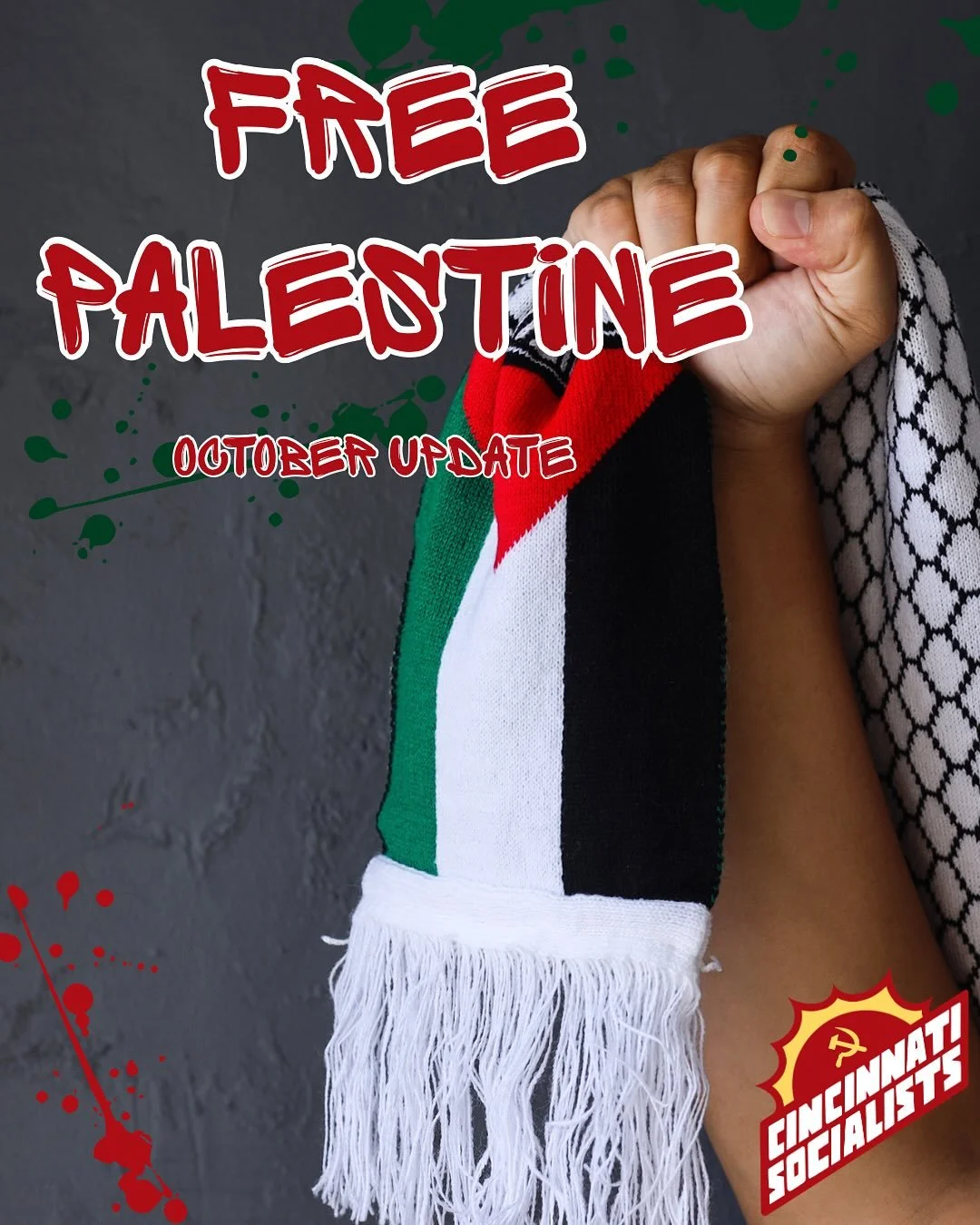 Workers of the world continue to stand in solidarity with Palestinians. All eyes are on Gaza during these early stages of the &ldquo;ceasefire&rdquo; deal, and we know one thing to be true: the ceasefire is merely the first step in achieving Palestin