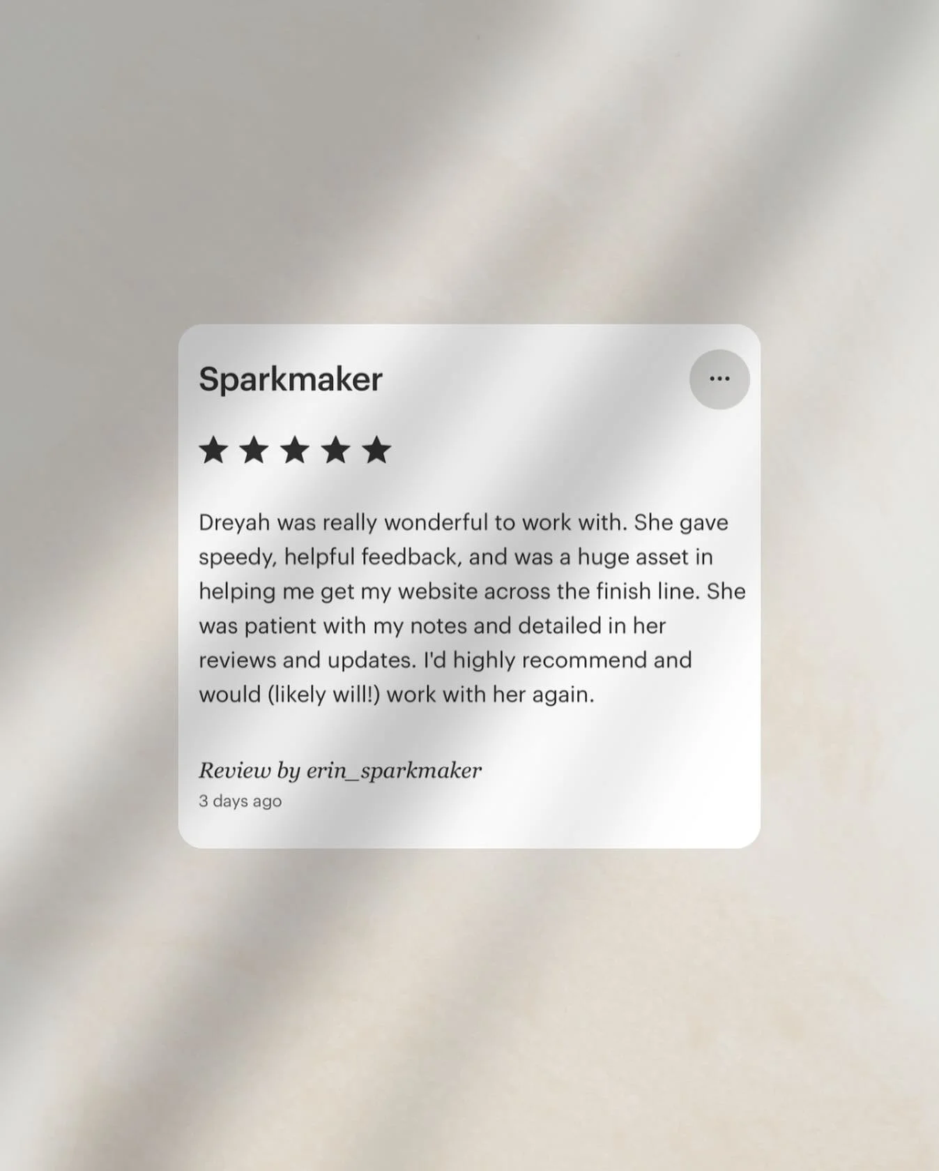 Loving what I do is pretty easy when my clients are awesome 😭

#clienttestimonial #websitedesigner #omahawebsitedesign #squarespacedesigner #squarespaceexpert #dreyahbohlen