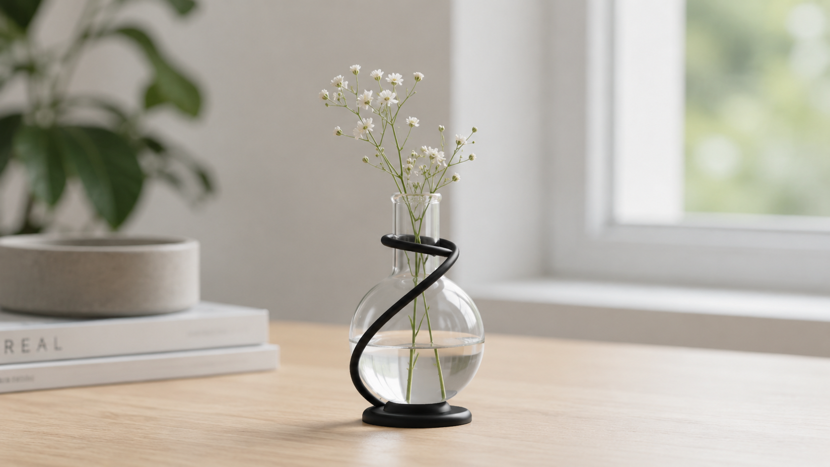 Round Bottom Flask Vase Stand