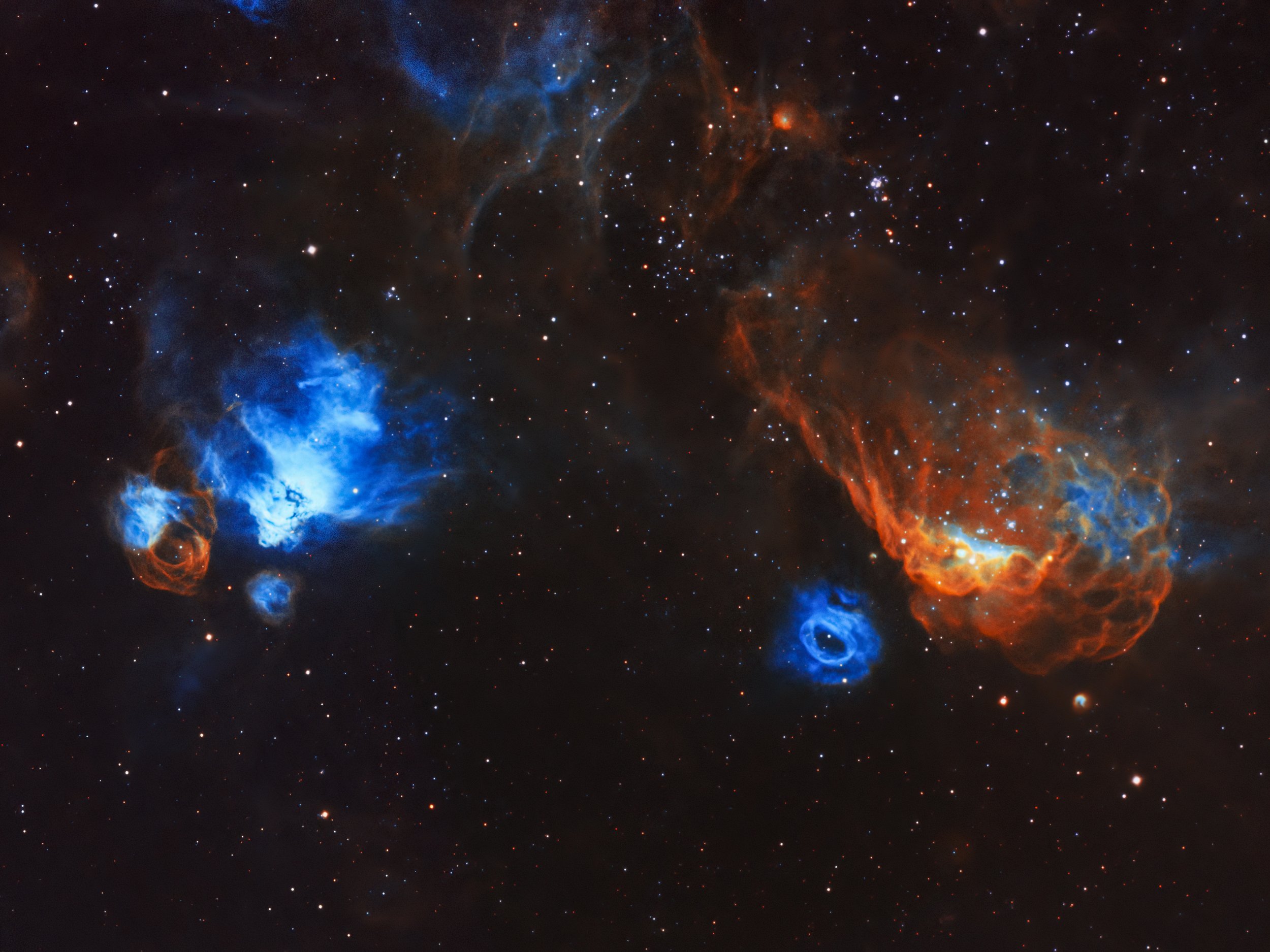 NGC2000, NGC2014, NGC2035 Mosaic.jpg
