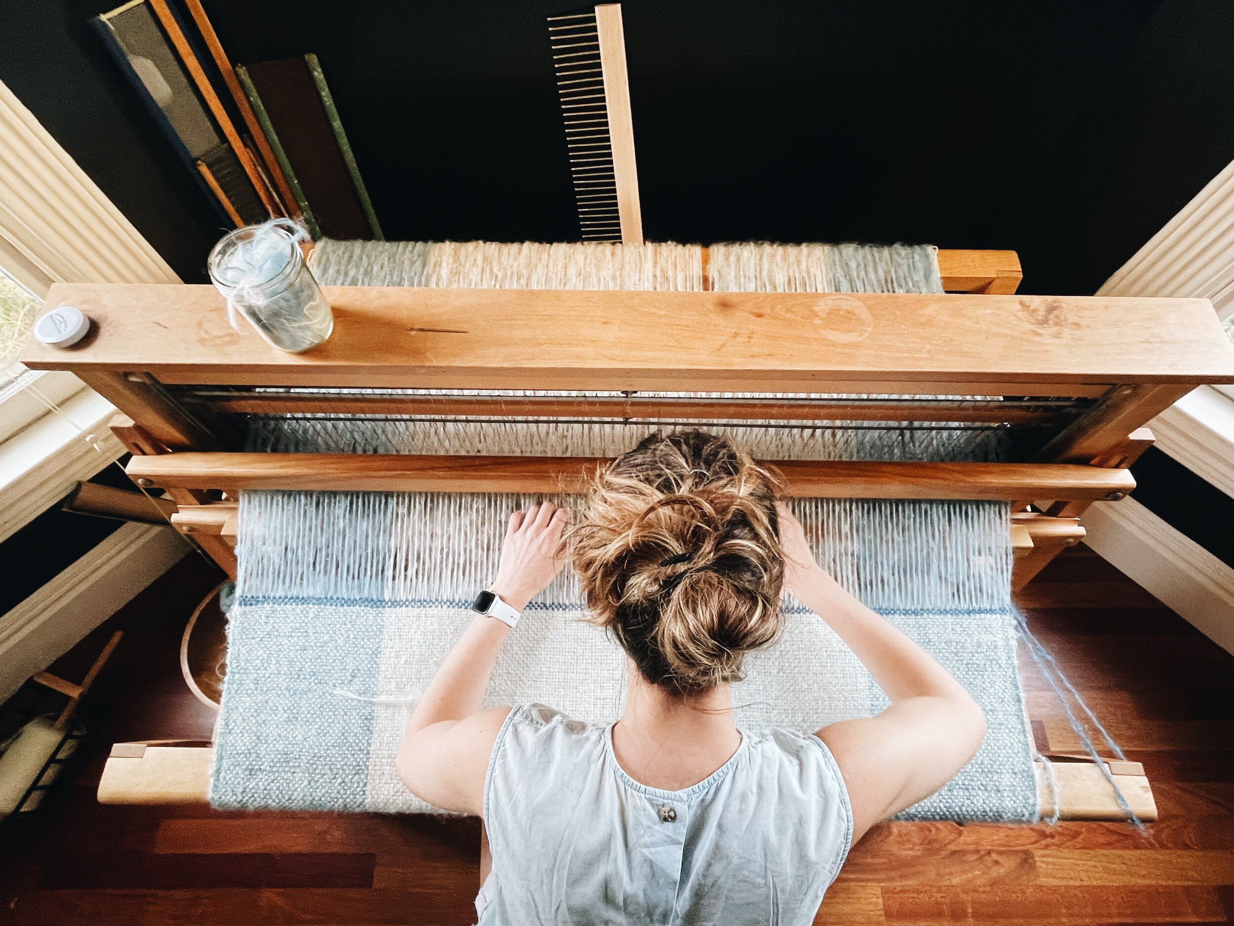 Dyeing + Weaving
