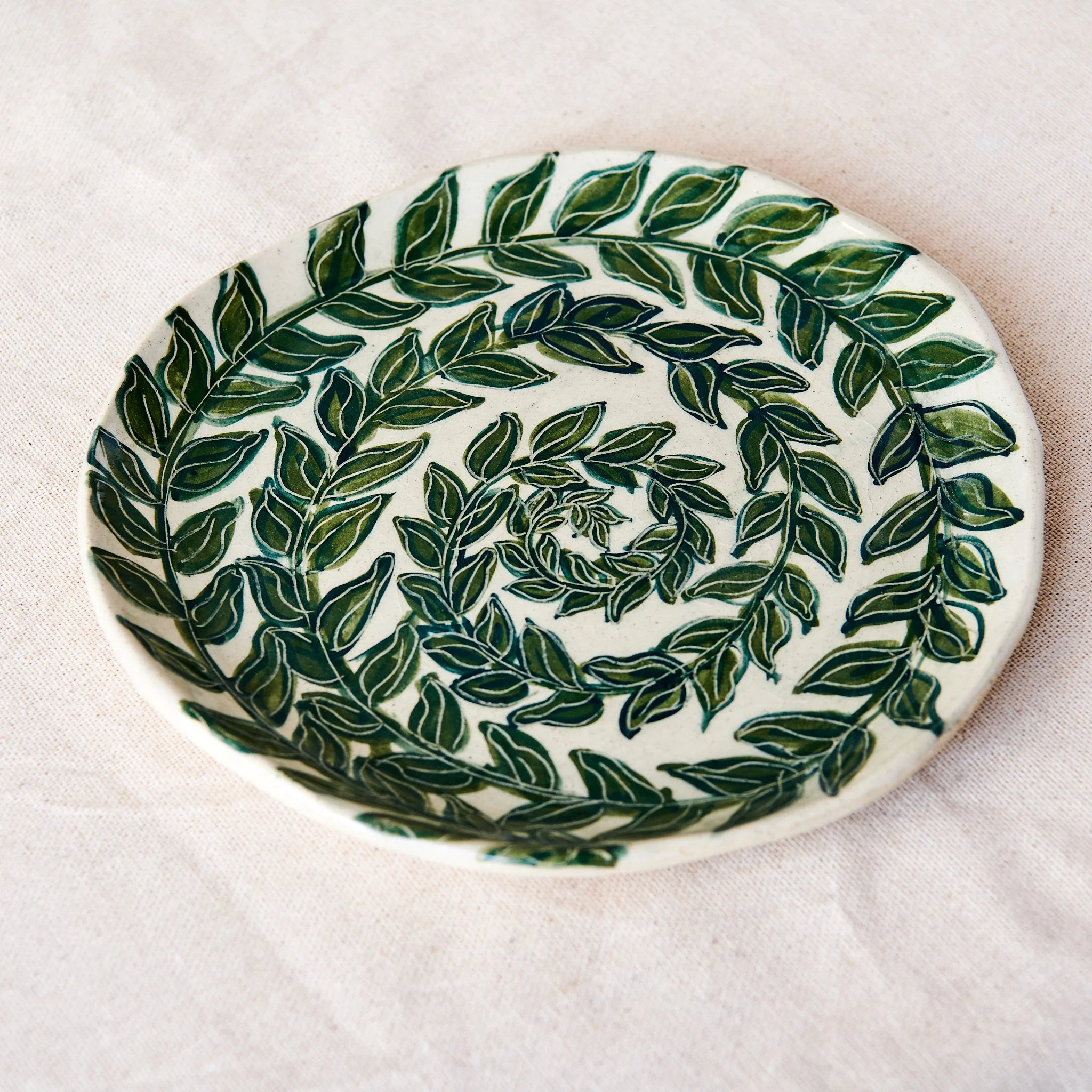 Spiral Ivy Dish
