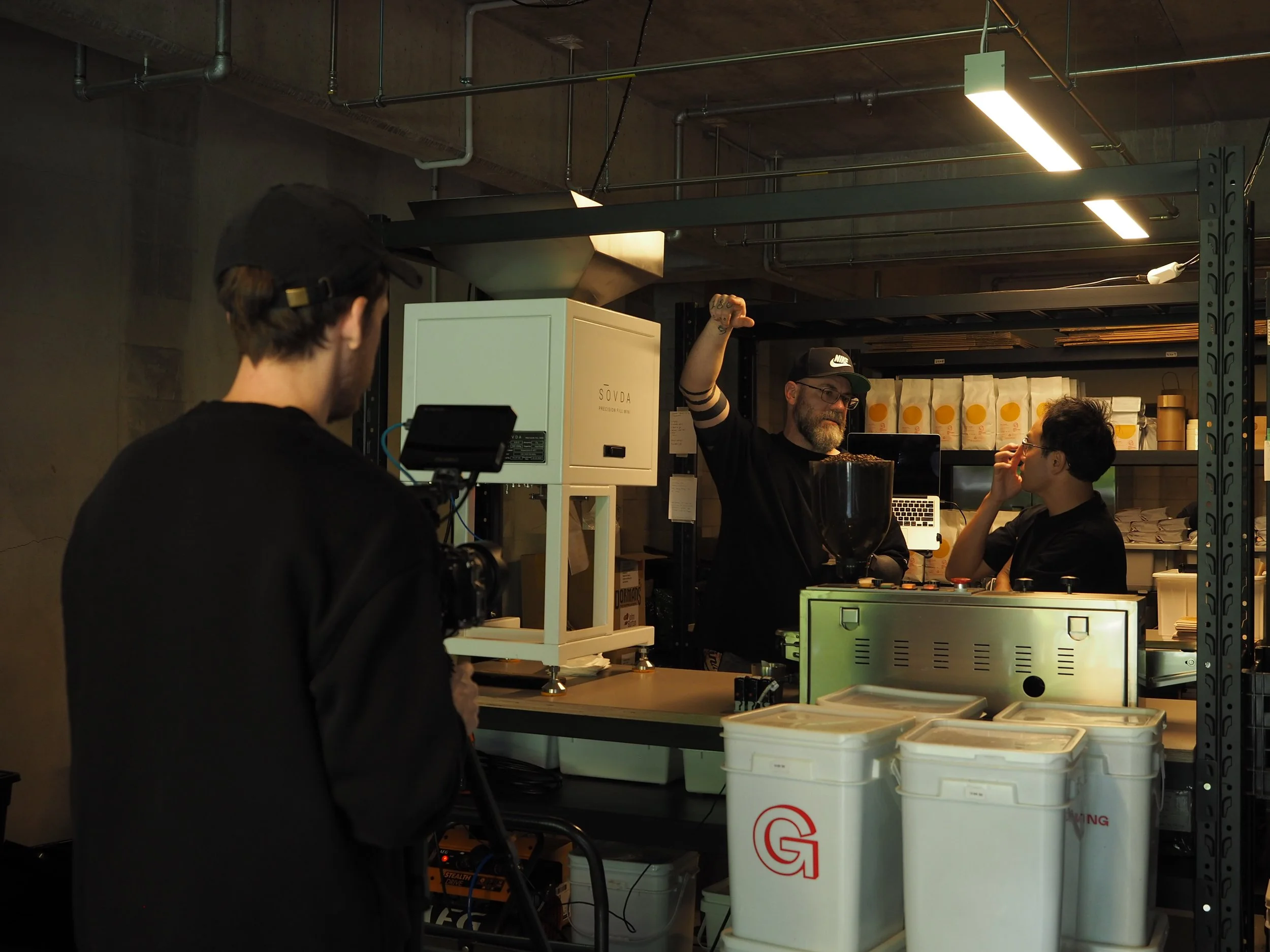 Done packaging by hand?