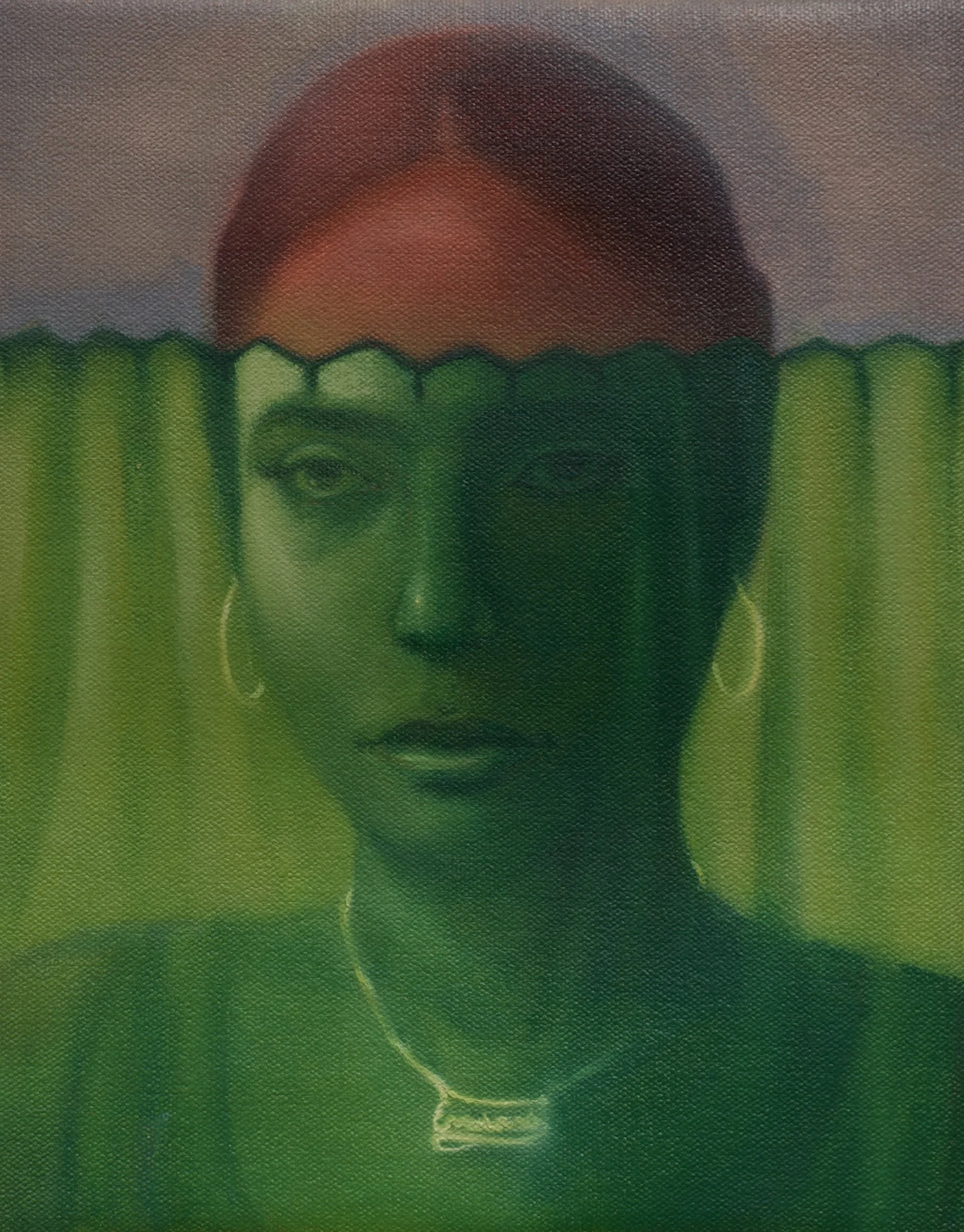 10,000 yard of poetry
Oil on linen
8 x 10 in, 2025