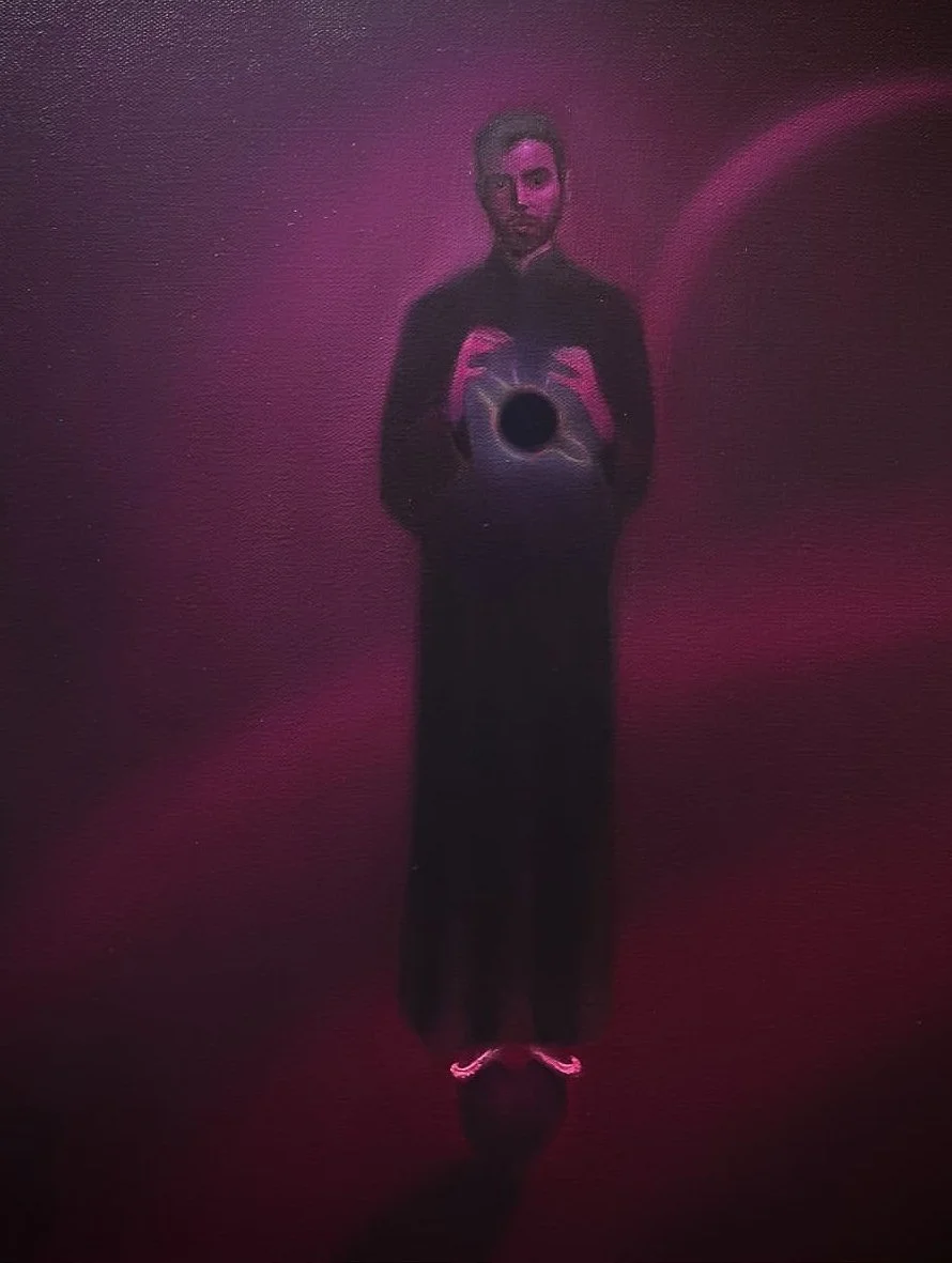 Black Sun & Calypso
Oil on canvas
11x18, 2025