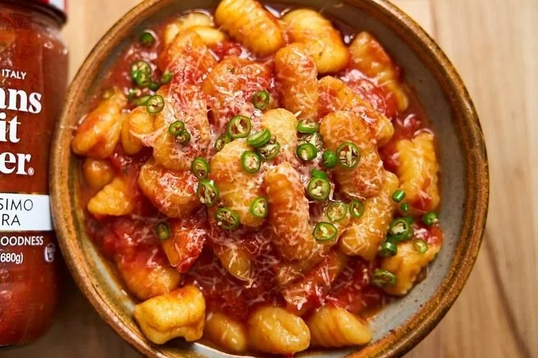 Kabocha Squash Gnocchi with Spicy Marinara (Lao-Inspired)