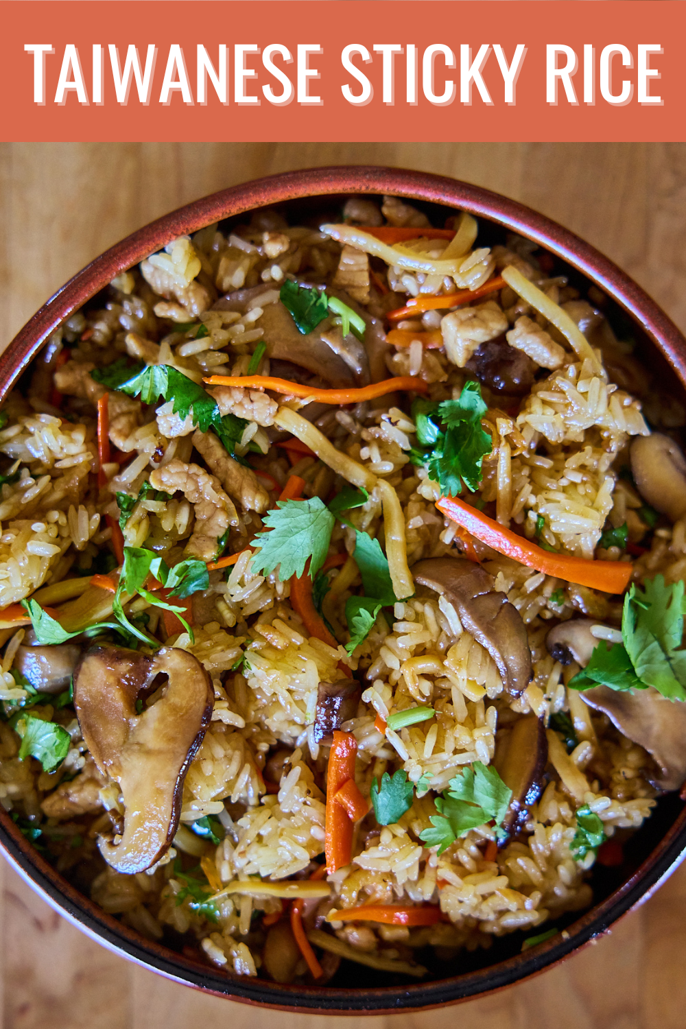 Rice Cooker Taiwanese Sticky Rice - Saeng's Kitchen