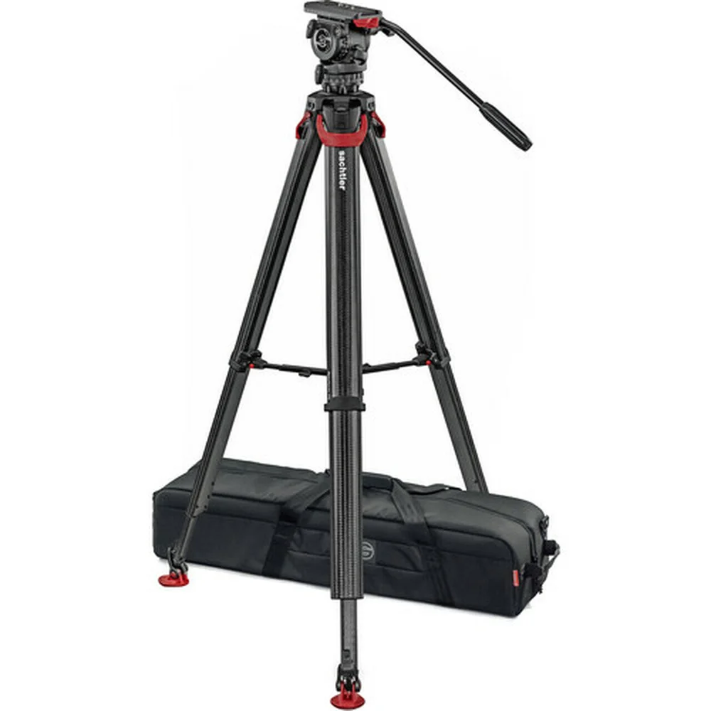 Sachtler FSB Flowtech Fluid Head Tripod KIT — Greenwood Cinema