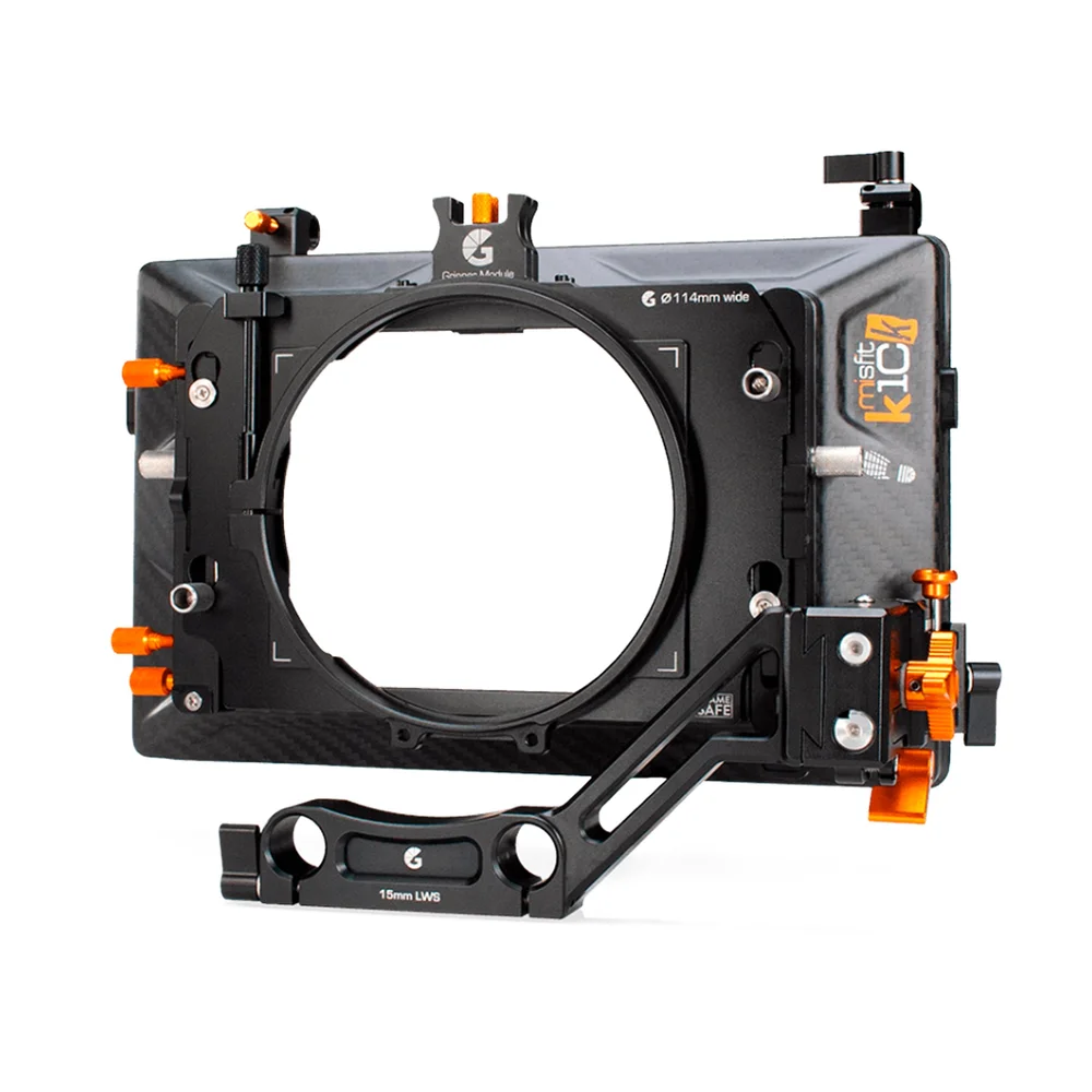 Bright Tangerine Misfit Kick Matte Box + 15mm LWS Swing Away + 