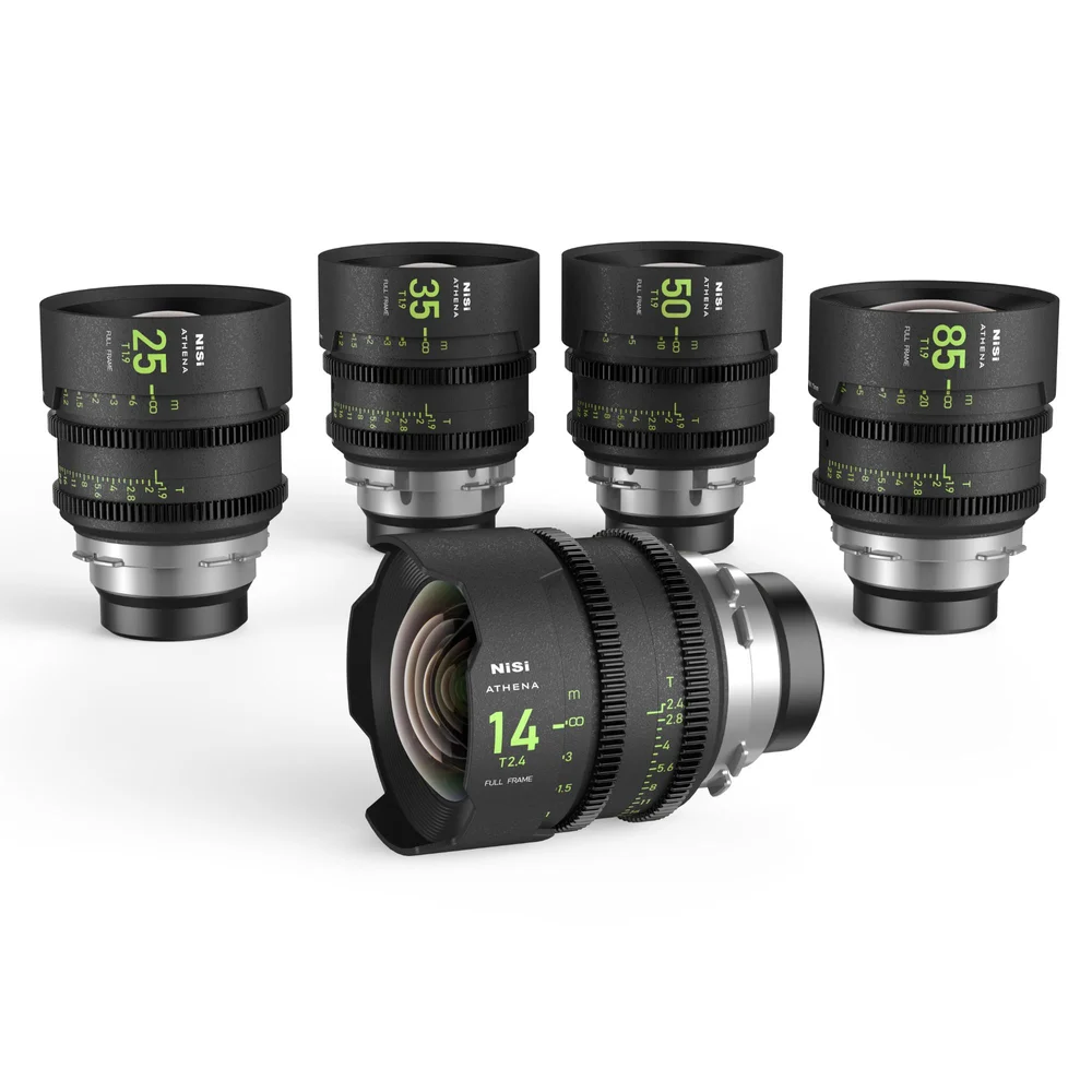 NiSi ATHENA FF PL Primes — Greenwood Cinema Rentals | NYC Camera
