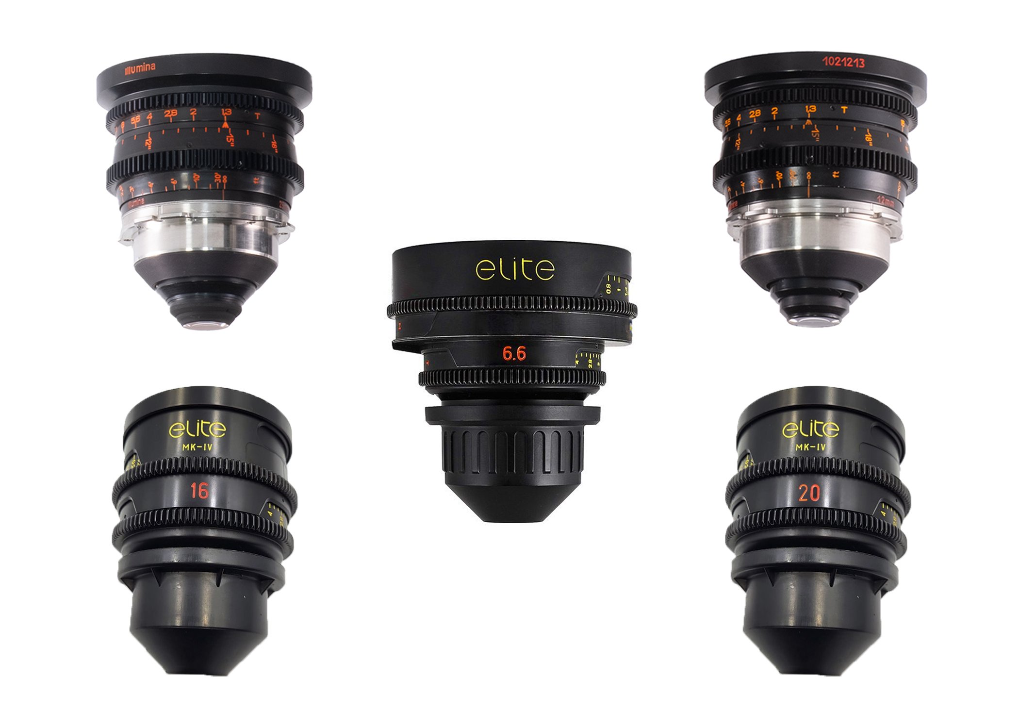 Elite MK-IV / Optar Illumina S16 Lenses