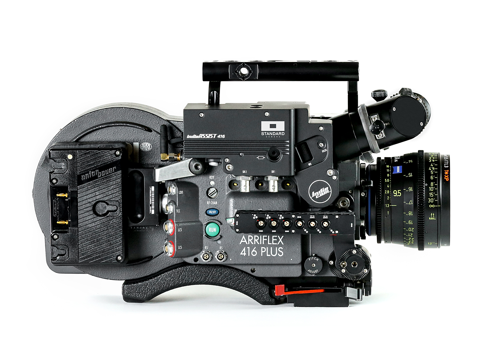 ARRI 416 Plus Super 16mm indieASSIST HD Tap + Gold Mount Camera KIT